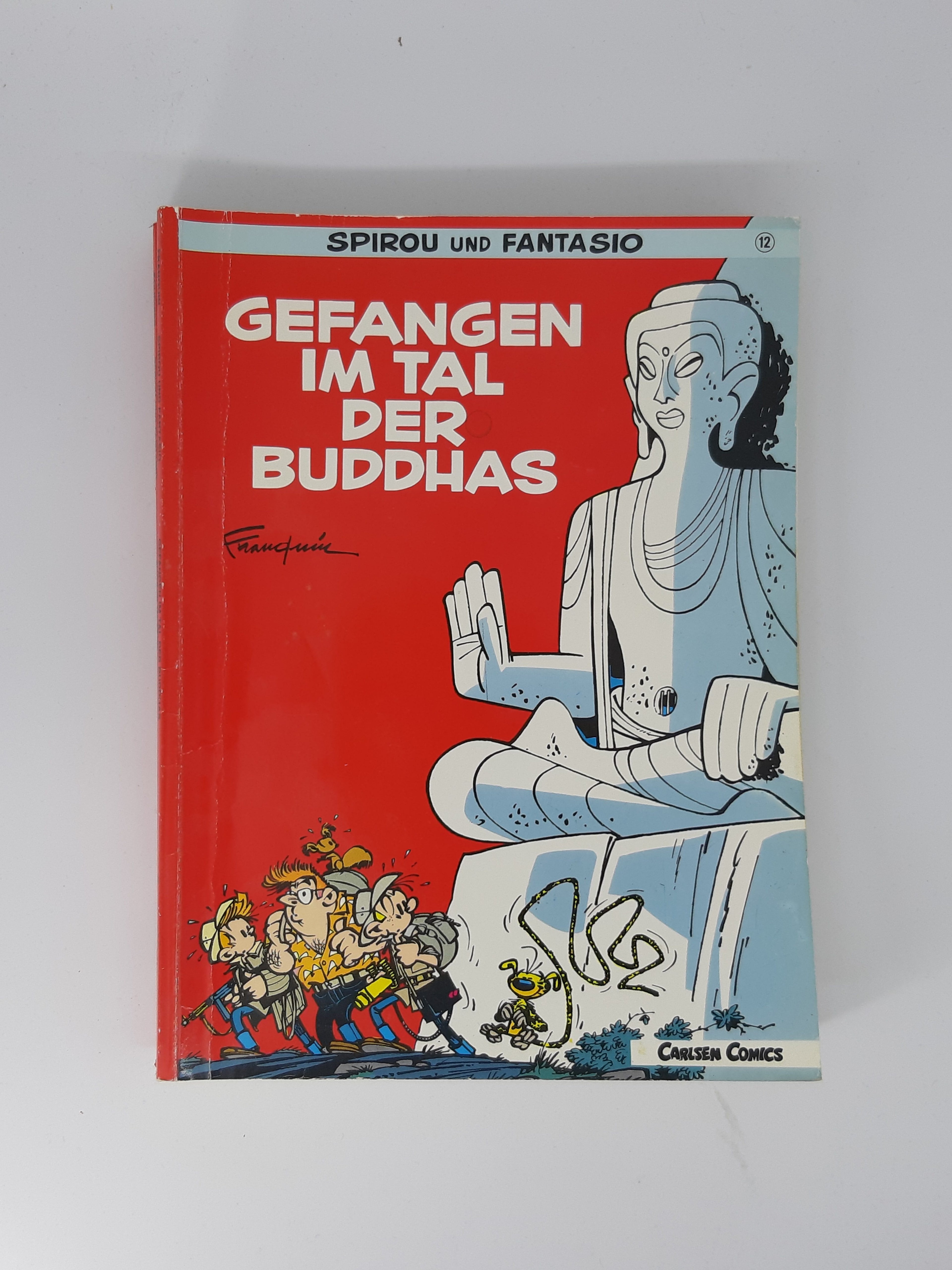 COMIC Spirou und Fantasio Band 12 Gefangen im Tal der Buddhas 1990 Carlsen Verlag