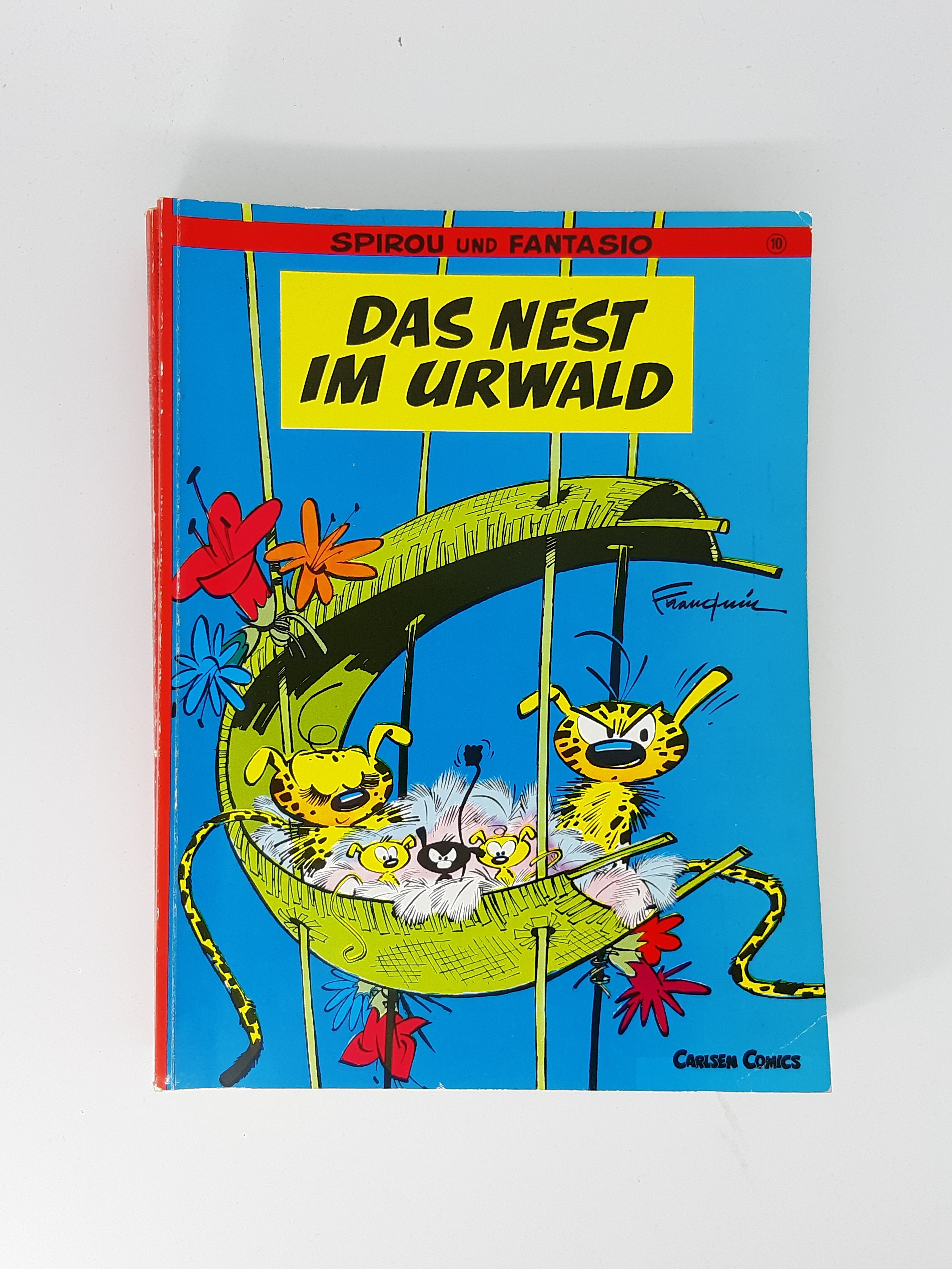 COMIC Spirou und Fantasio Band 10 Das Nest im Urwald 1989 Carlsen Verlag
