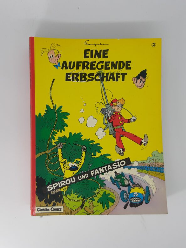 COMIC Spirou und Fantasio Band 02 Eine aufregende Erbschaft 1981 Carlsen Verlag