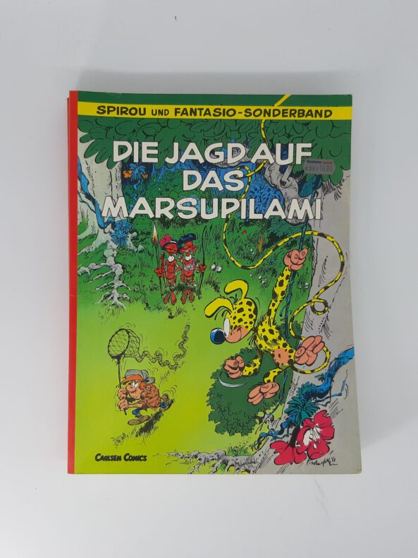 COMIC Spirou und Fantasio Sonderband Die Jagd auf das Marsupilami 1989 Carlsen Verlag