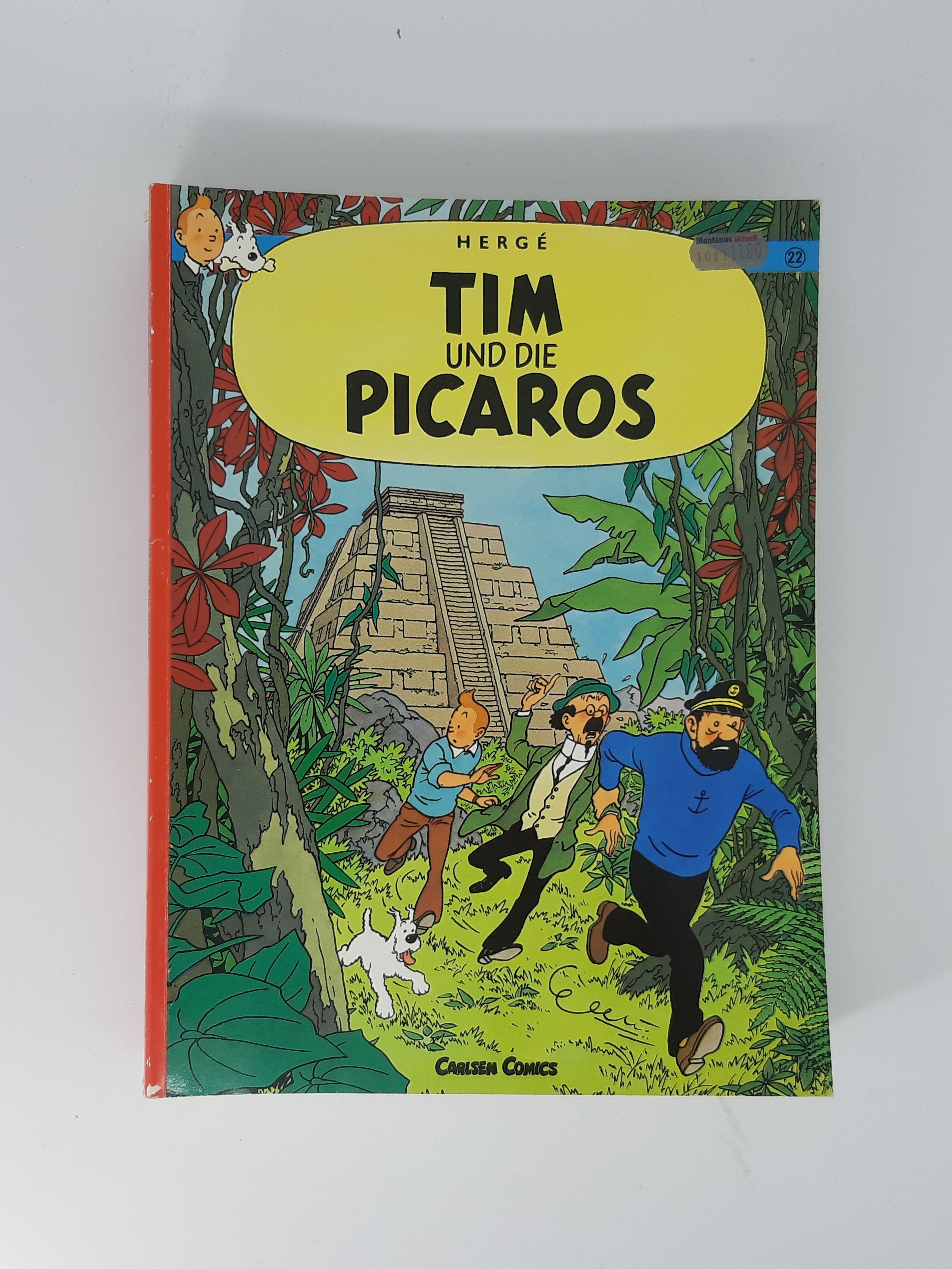 COMIC Tim und Struppi Band 22 Tim und die Picaros 1990 Carlsen Verlag
