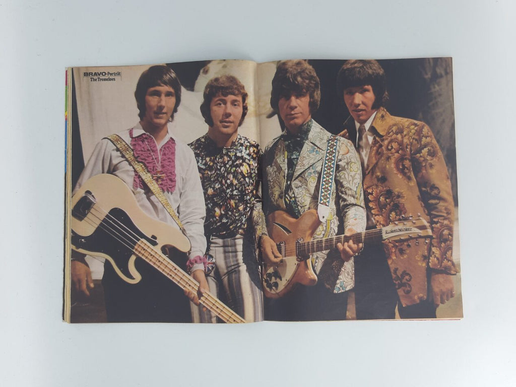 Zeitschrift BRAVO Nr.40 vom 25.9.1967 Esther & Abi Ofarim, Jane Fonda, Tremeloes, Donovan mit Starschnitt Pierre Brice