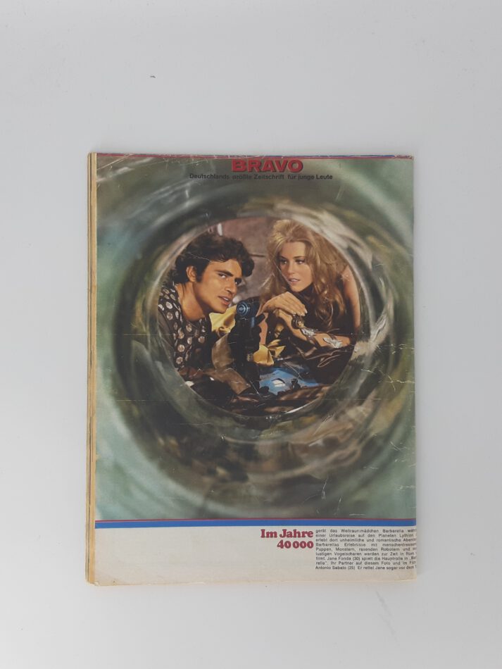 Zeitschrift BRAVO Nr.40 vom 25.9.1967 Esther & Abi Ofarim, Jane Fonda, Tremeloes, Donovan mit Starschnitt Pierre Brice