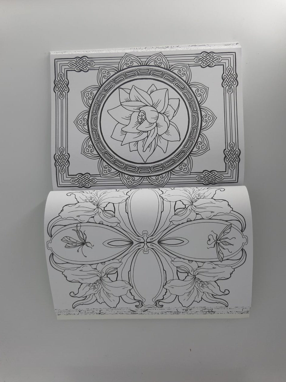 Dies & Das Malbuch für Erwachsene RelaxArt Ausmalen und Entspannen Meditation 100 Motive