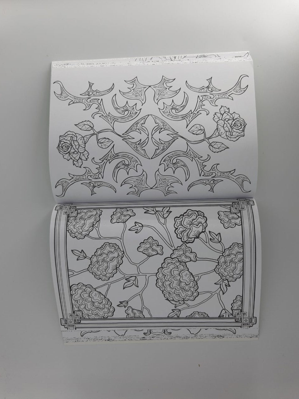 Dies & Das Malbuch für Erwachsene RelaxArt Ausmalen und Entspannen Meditation 100 Motive