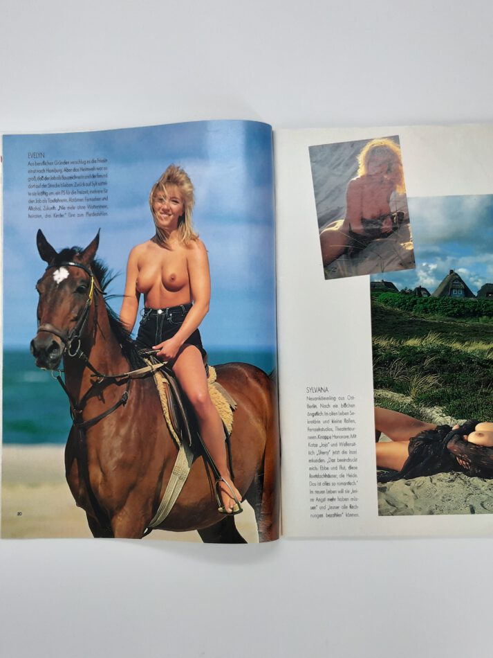 Magazin PLAYBOY  Nr. 8 - August 1991 Monika Stalling  inklusive Poster