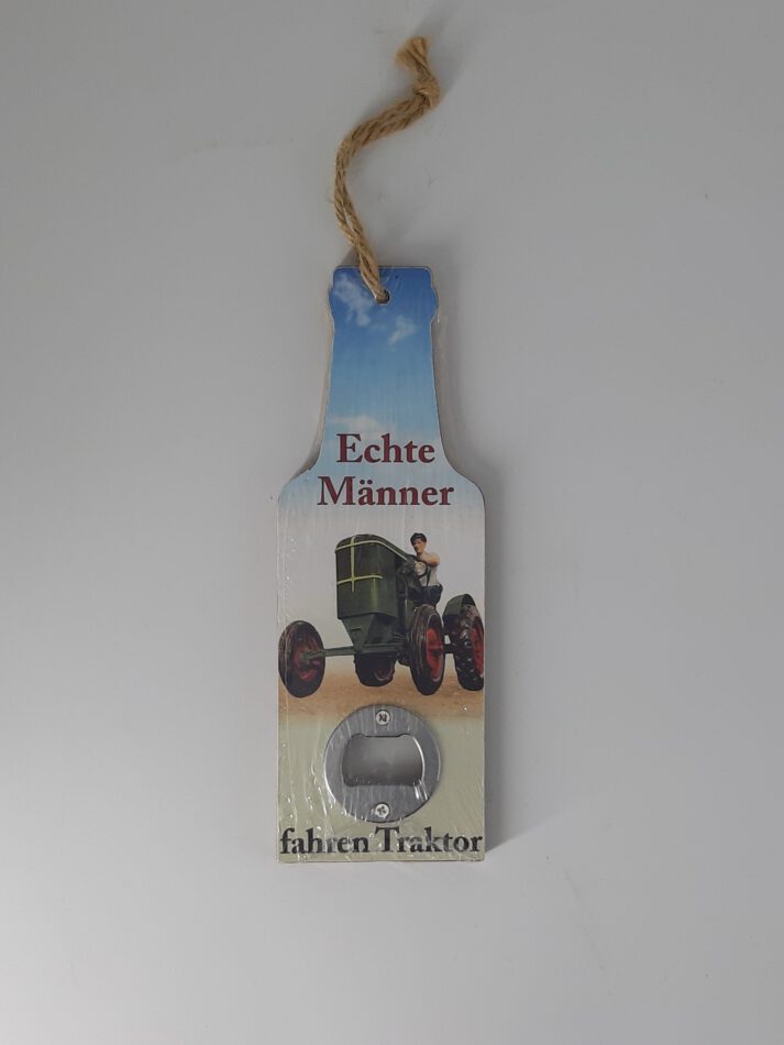 Flaschenöffner Echte Männer...fahren Traktor