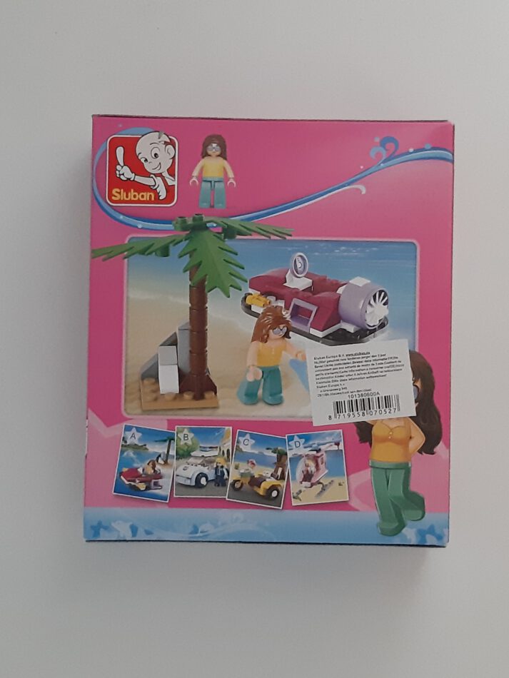 Sluban Girls Dream Luftkissenboot 70 Teile Bausteine Bausatz neu mit Lego kompatibel