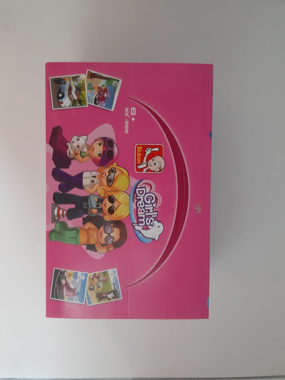Sluban Girls Dream Hubschrauber 78 Teile Bausteine Bausatz neu mit Lego kompatibel