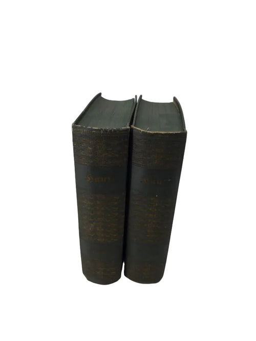 Alte Bücher Wilhelm Hauffs Werke 2 Bände Buchhandlung Gustav Fock GmbH 1921 Leipzig
