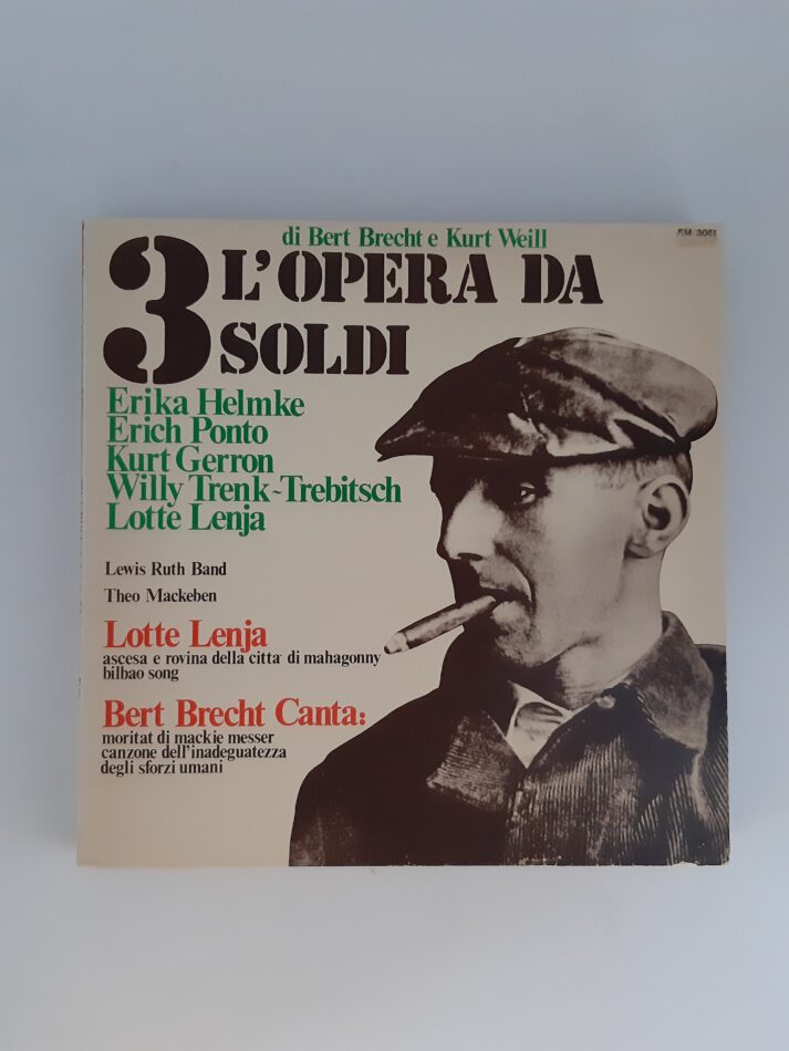 LP Schallplatte Vinyl Bert Brecht Kurt Weill Die Dreigroschenoper