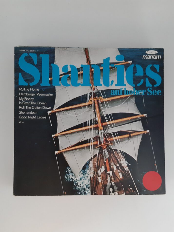 LP Schallplatte Vinyl Shanties auf hoher See Die Hamborger Veermaster