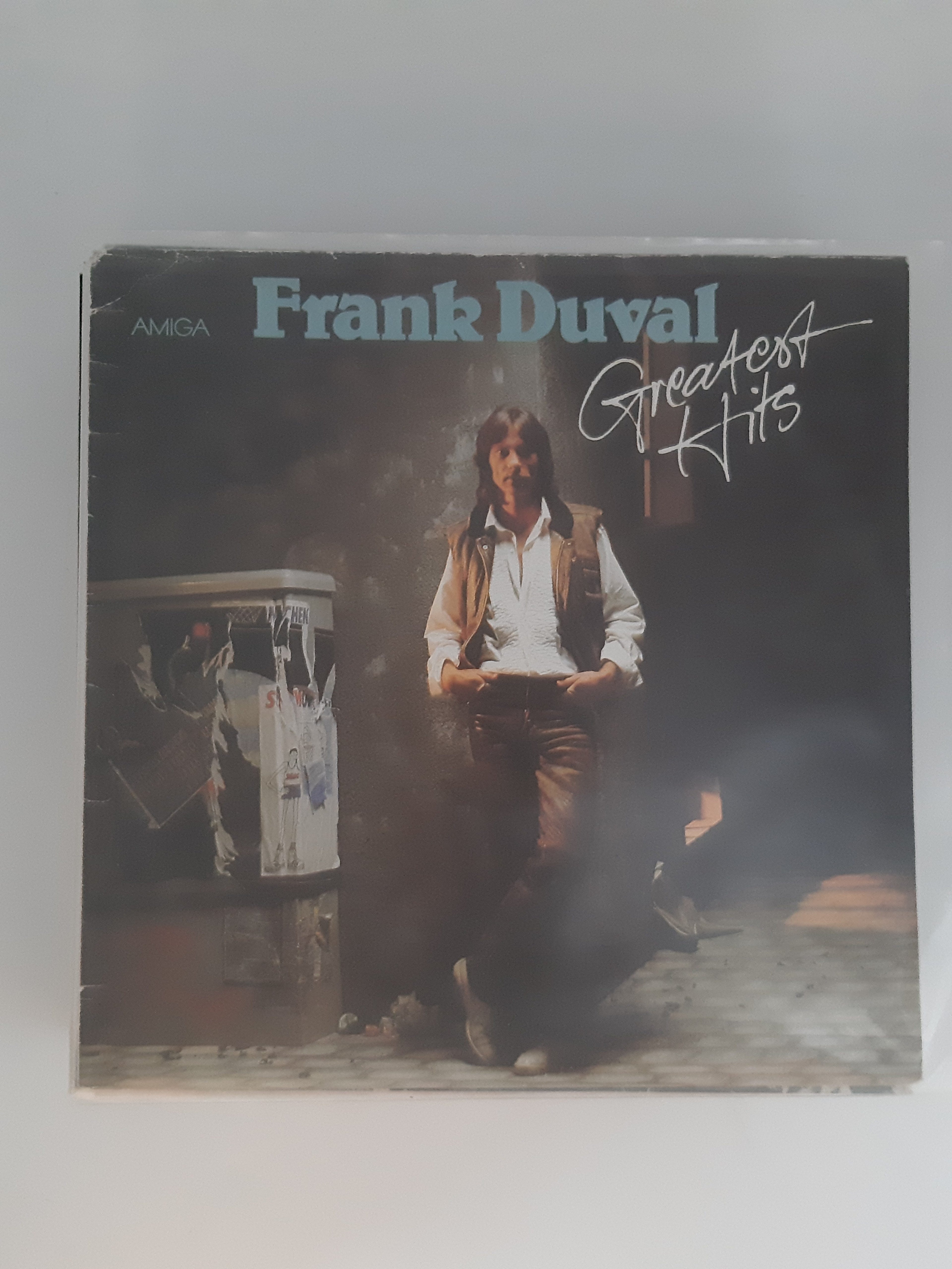 LP Schallplatte Vinyl LP Frank Duval Greatest Hits Amiga1988