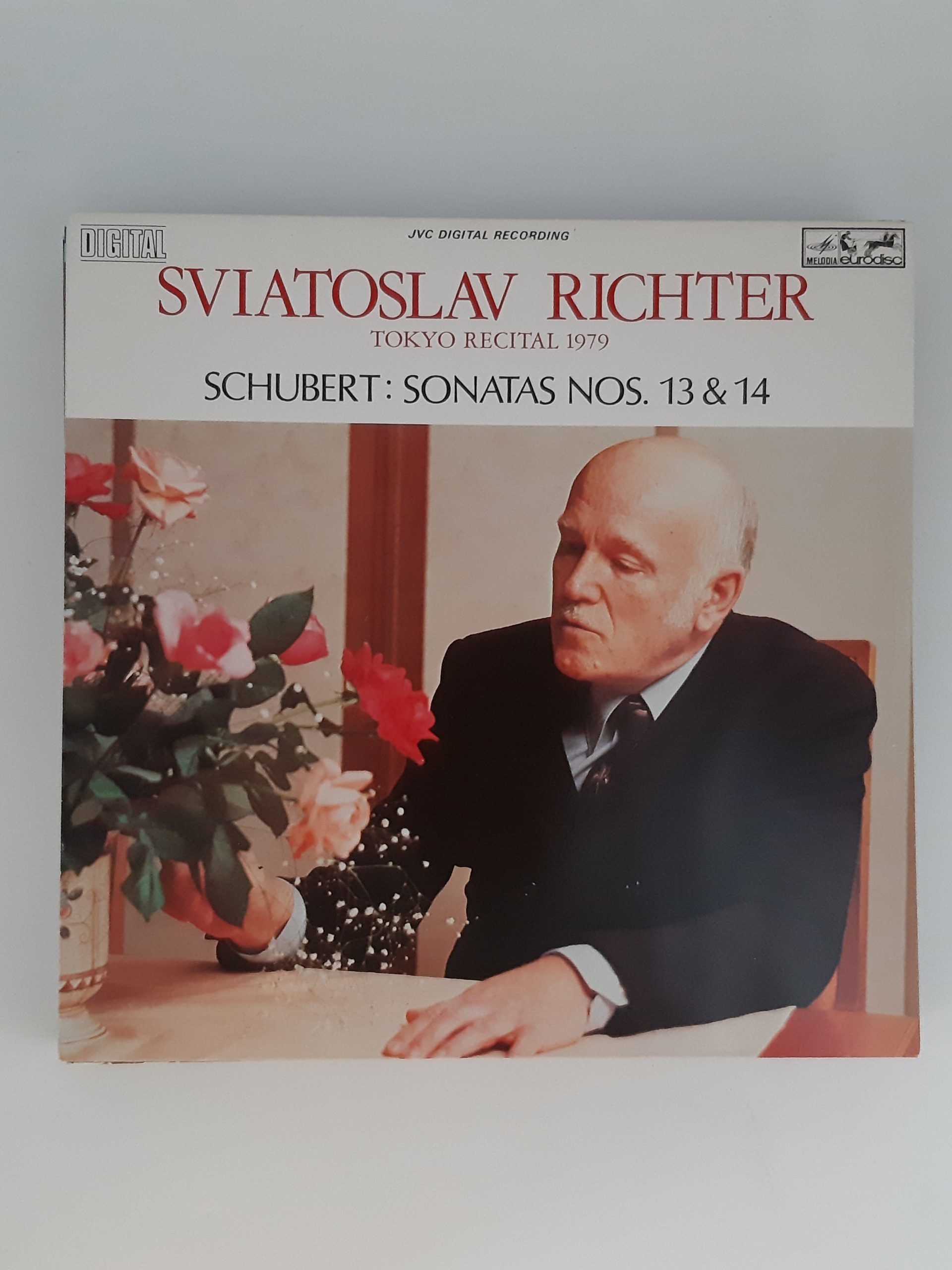 LP Schallplatte Vinyl LP Schubert Sonatas Nos. 13 & 14 Sviatoslav Richter Tokyo Recital 1979