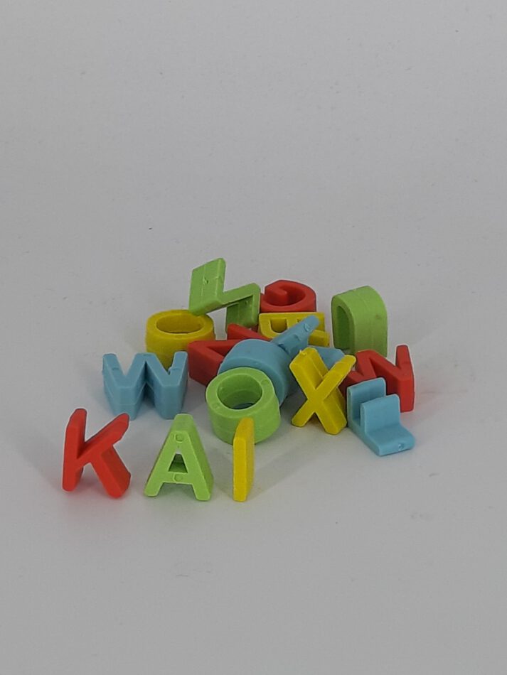 Radierer Lernspaß Buchstaben