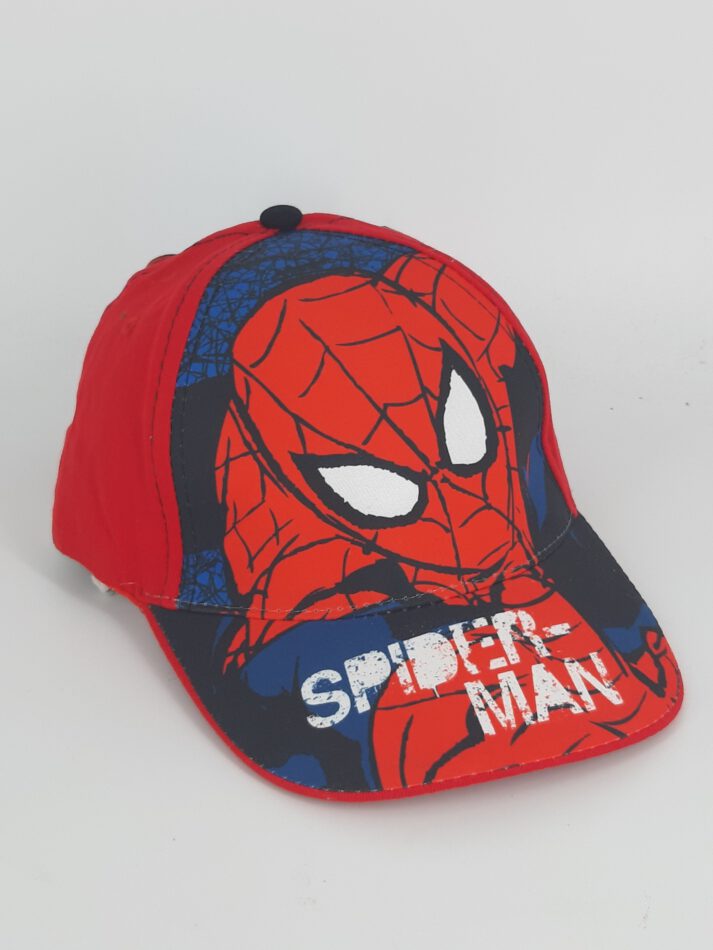 Kinder Kappe Cap – Spiderman Größe 53