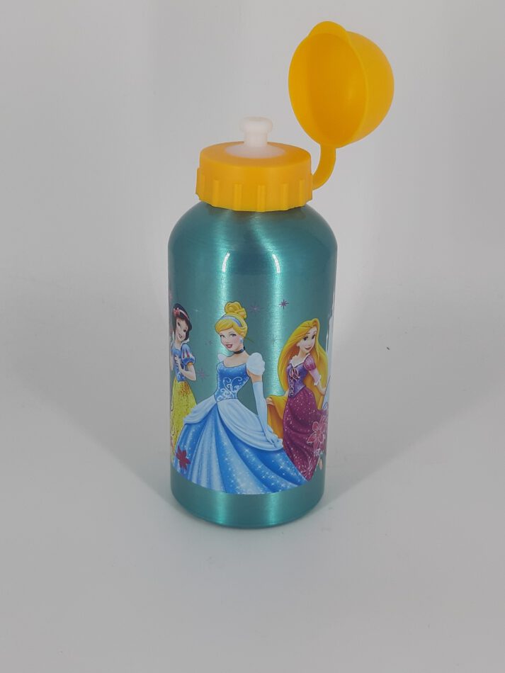 Trinkflasche Aluminium Disney Princess türkis 0,5 L neu Angebot!