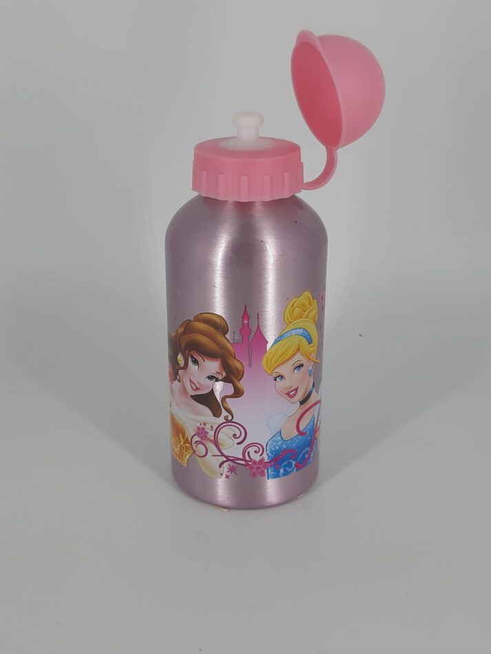 Trinkflasche Aluminium Disney Princess rosa 0,5 L neu Angebot!