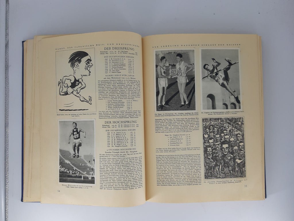 ALBEN SAMMELBILDERALBUM  Olympia 1932 Herausgeber Reemtsma Cigarettenfabriken 1932
