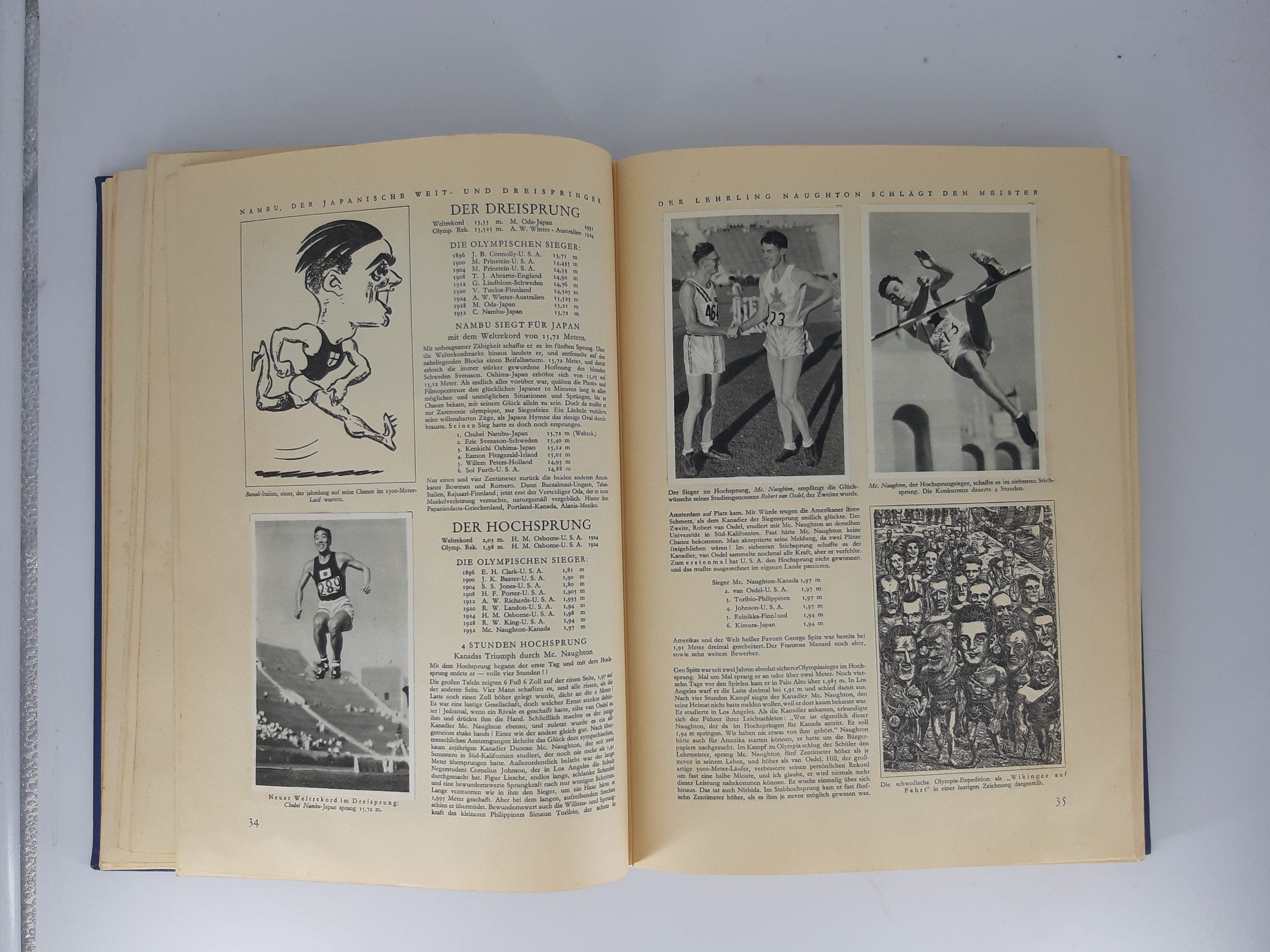 ALBEN SAMMELBILDERALBUM  Olympia 1932 Herausgeber Reemtsma Cigarettenfabriken 1932