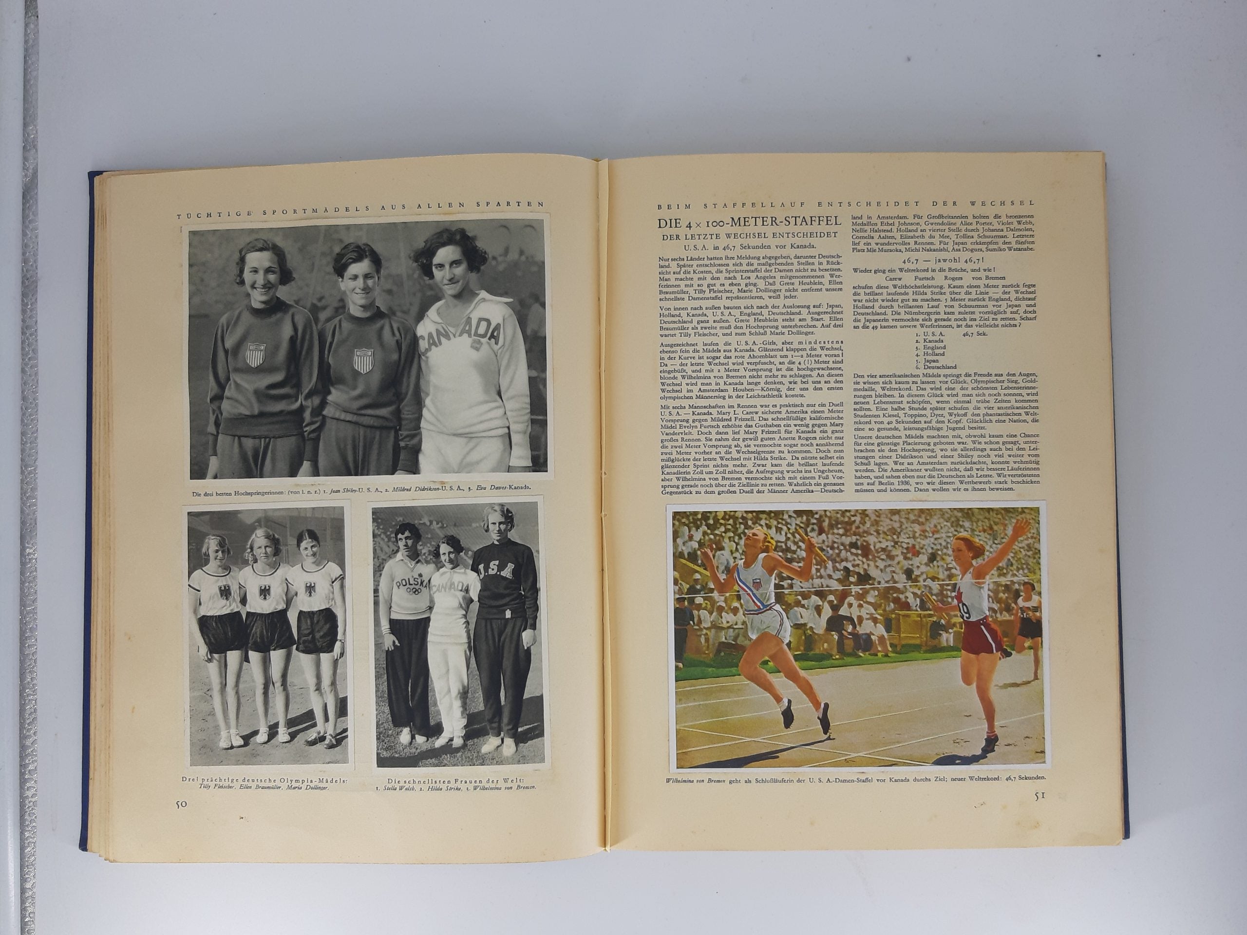 ALBEN SAMMELBILDERALBUM  Olympia 1932 Herausgeber Reemtsma Cigarettenfabriken 1932