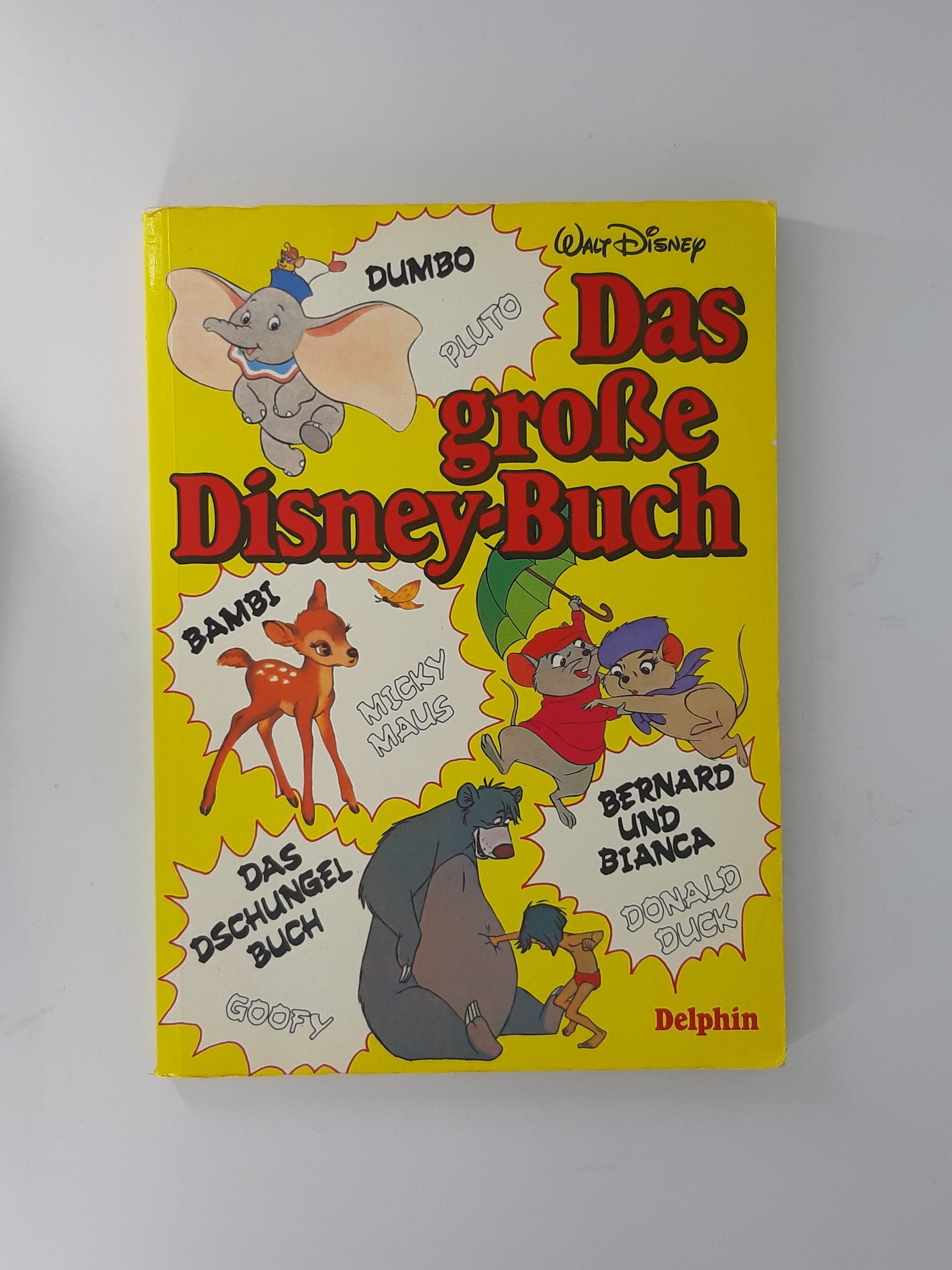Kinderbuch Walt Disney Das große Disney-Buch 1985