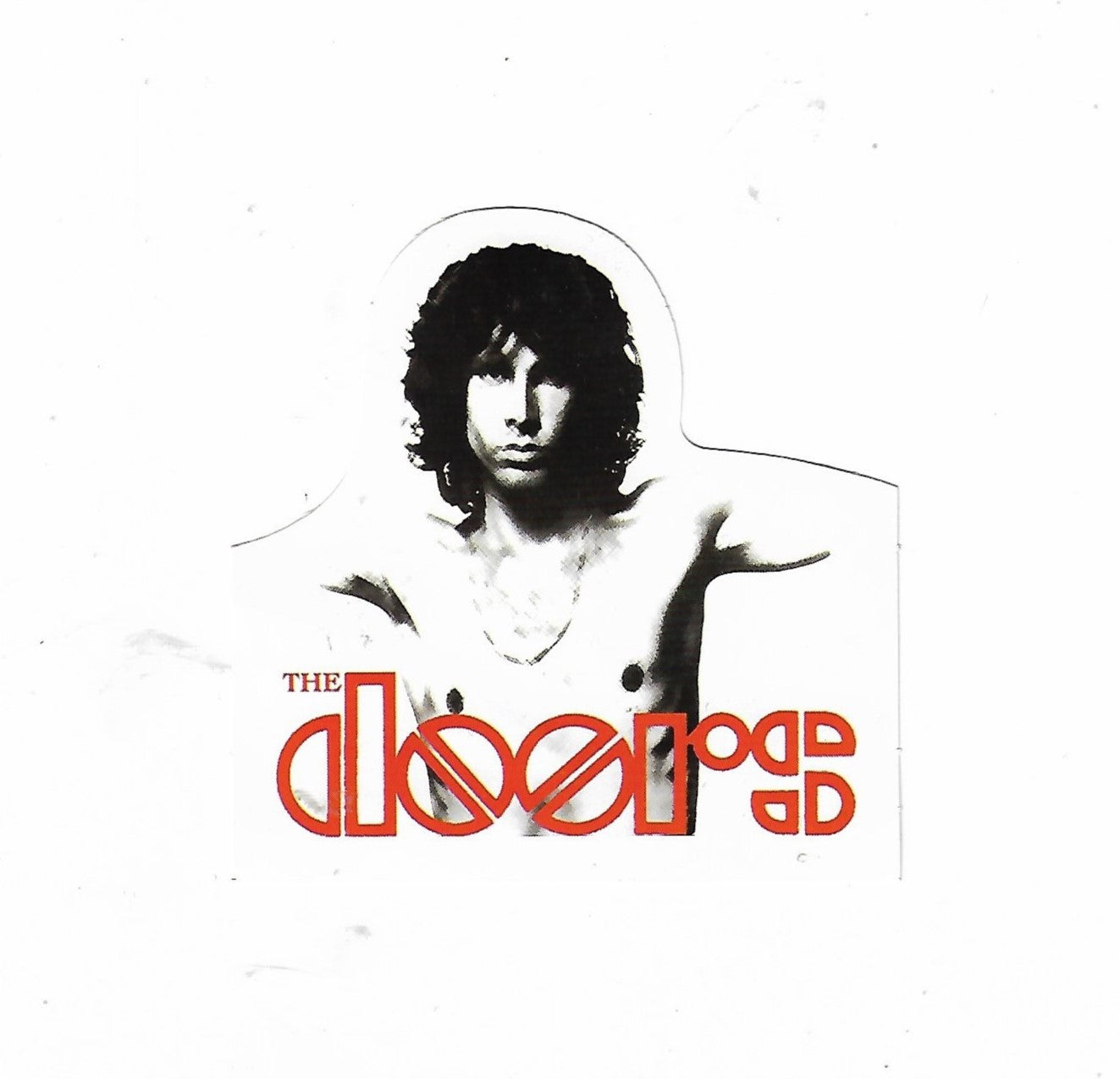 Dies & Das Aufkleber The Doors - Jim Morrison 9,8 cm x 9,8 cm