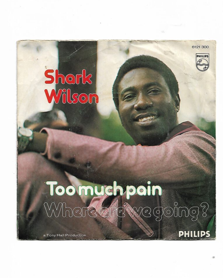 Flohmarkt Vinyl Single Shark Wilson Too much pain