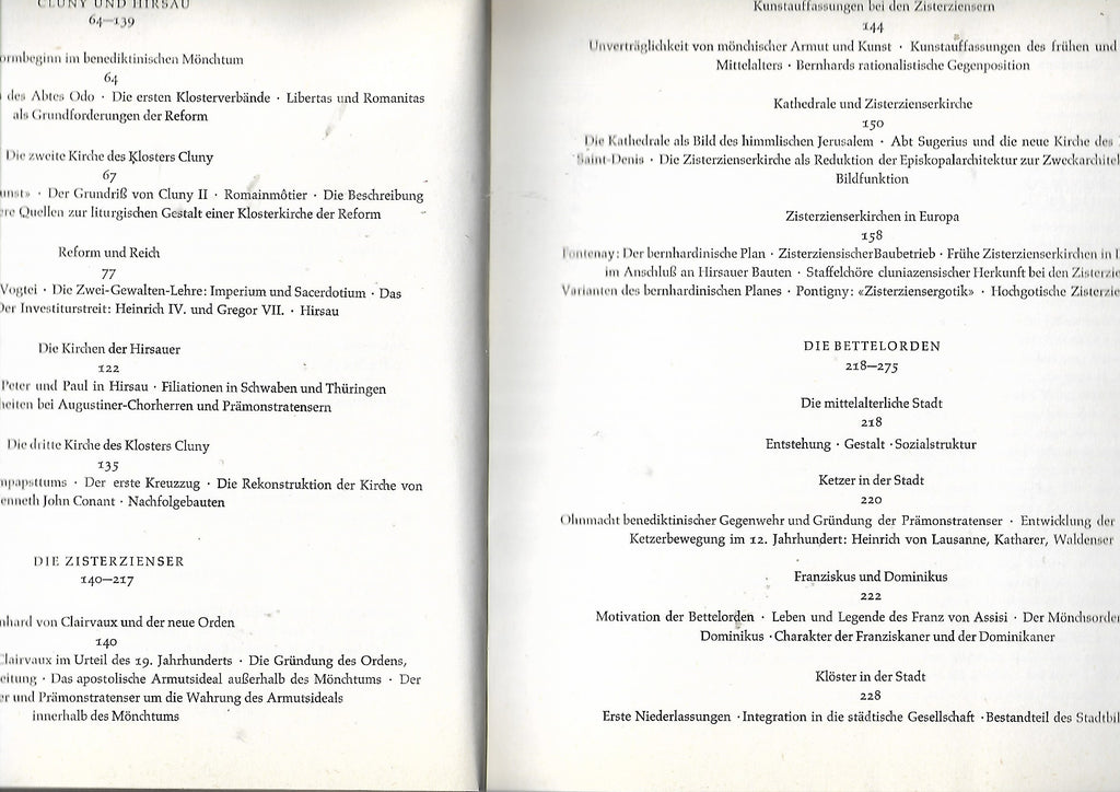 Kulturgeschichte Klosterkirchen im Mittelalter Verlag Beck 1985