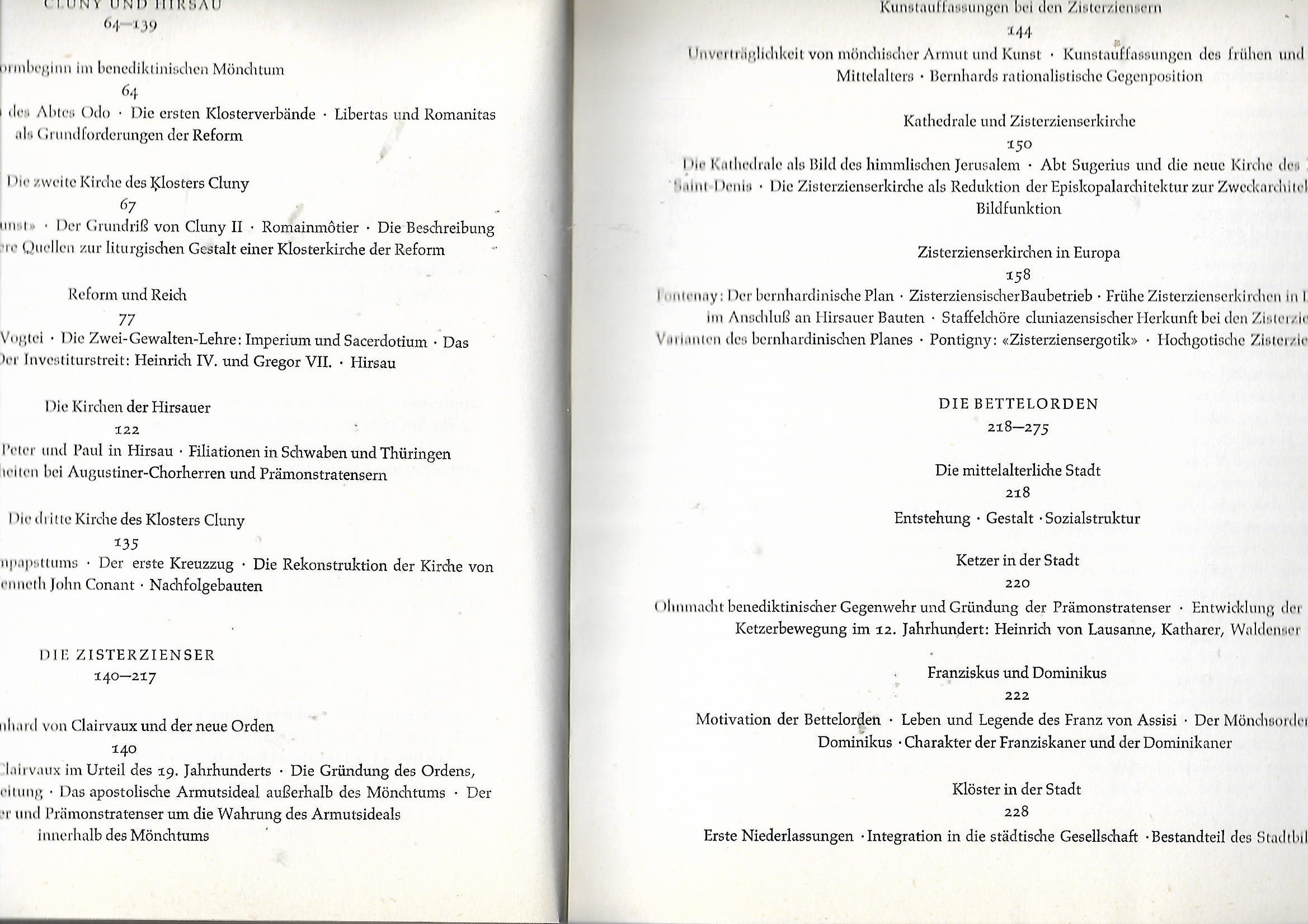 Kulturgeschichte Klosterkirchen im Mittelalter Verlag Beck 1985