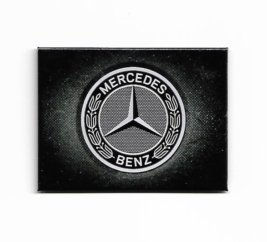 Magnet "Mercedes Benz - Logo black" (Nostalgic Art)