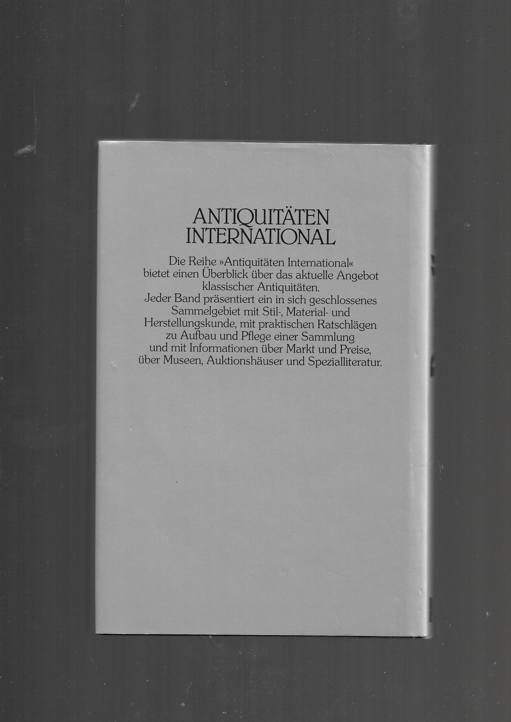 Kulturgeschichte Lothar P. Konietzka Porzellan Europäische Stile und Manufakturen Mosaik Verlag 1981