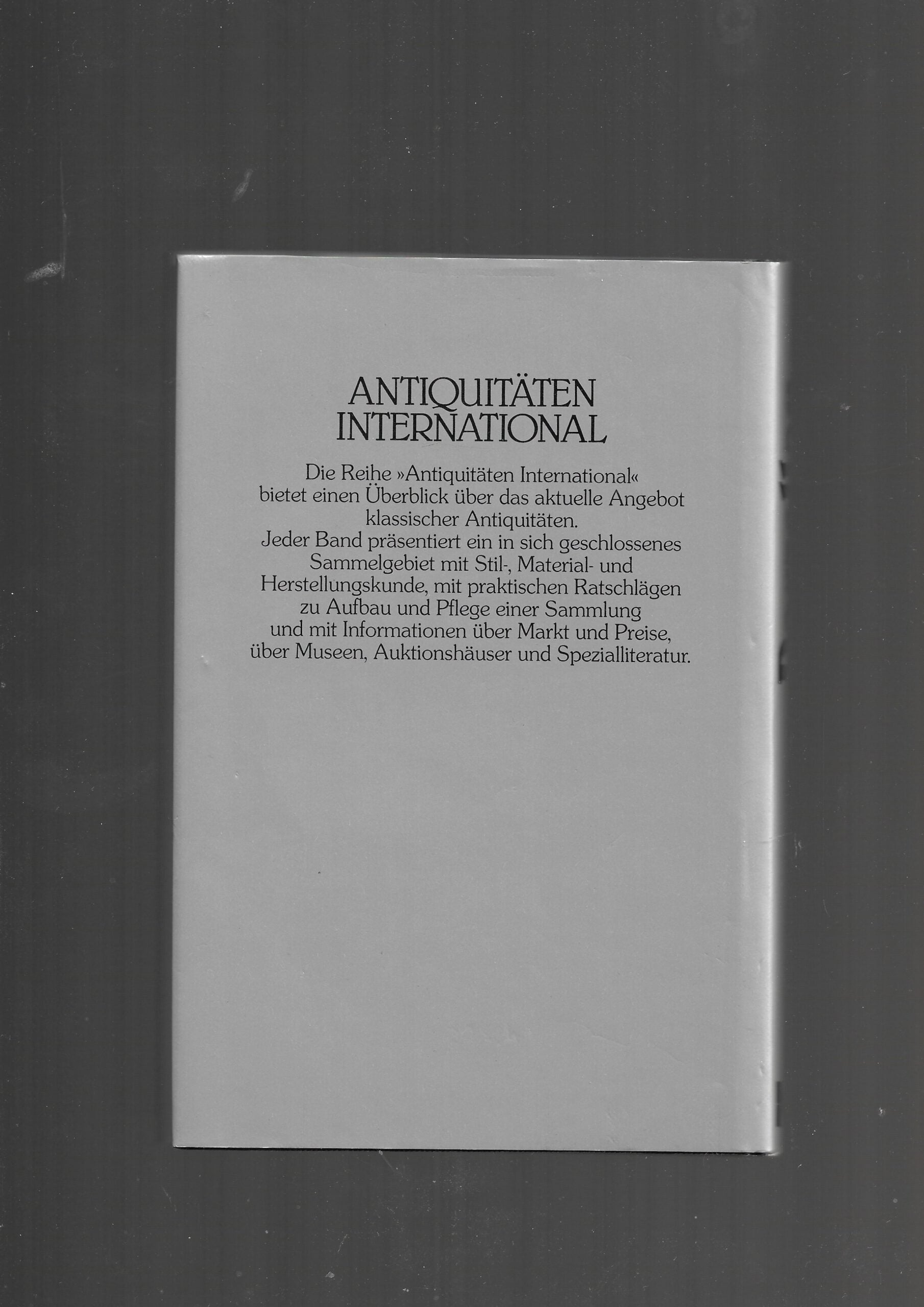 Kulturgeschichte Lothar P. Konietzka Porzellan Europäische Stile und Manufakturen Mosaik Verlag 1981