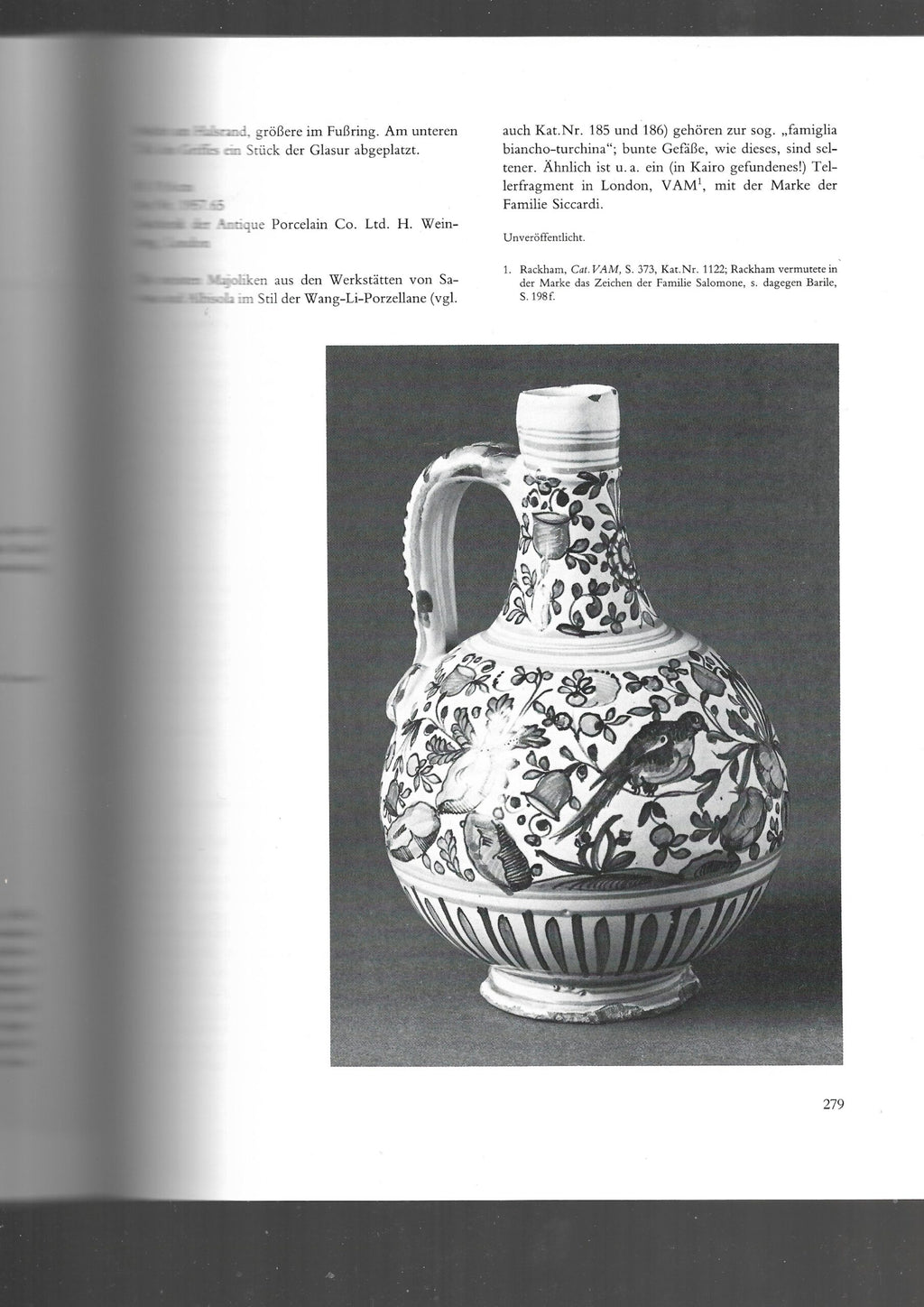 Kulturgeschichte Jörg Rasmussen Katalog Italienische Majolika Hrg. Museum für Kunst  und Gewerbe 1984