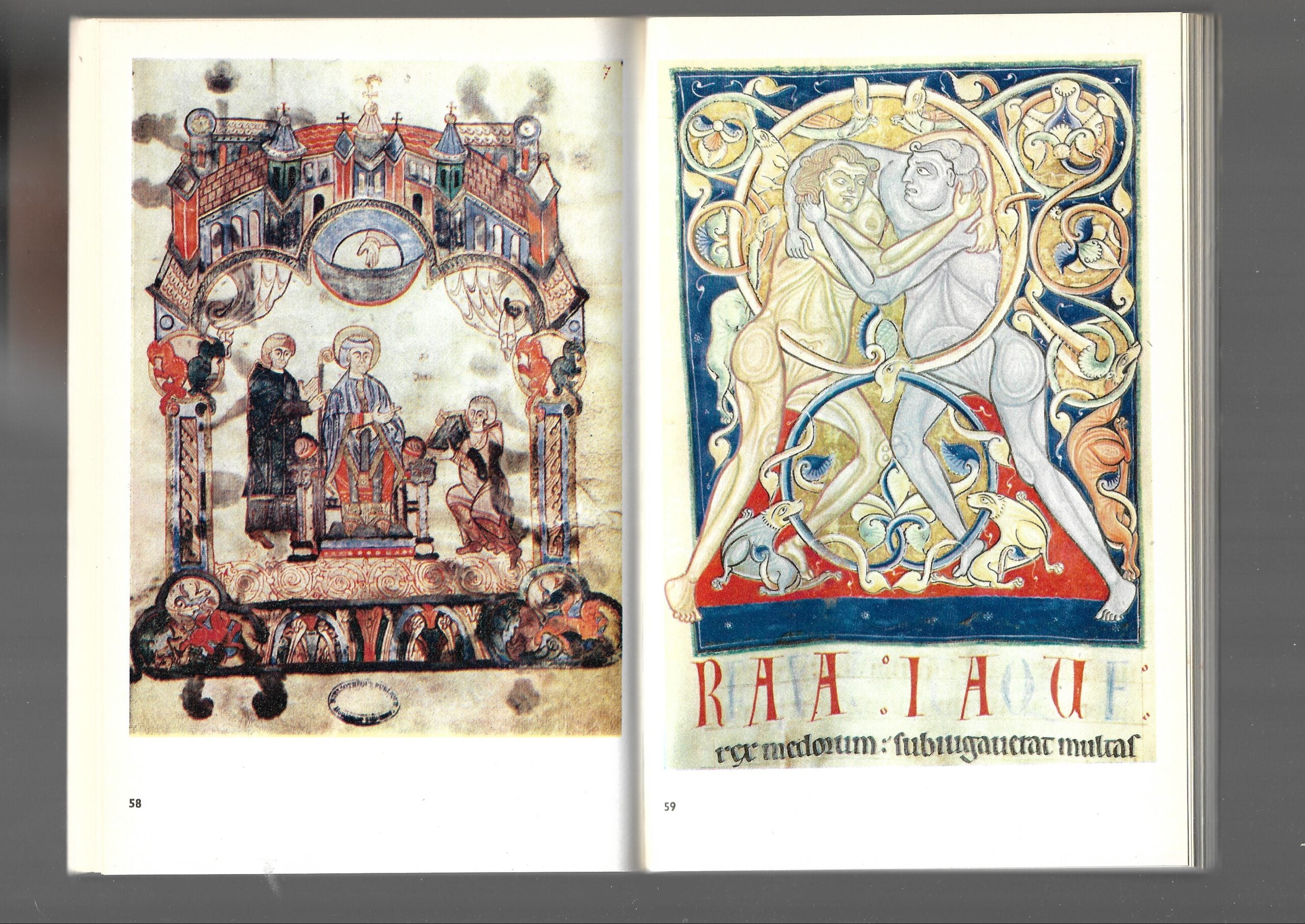 Kunst Gabriel Mandel Die Buchmalerei der Gotik Bertelsmann 1964