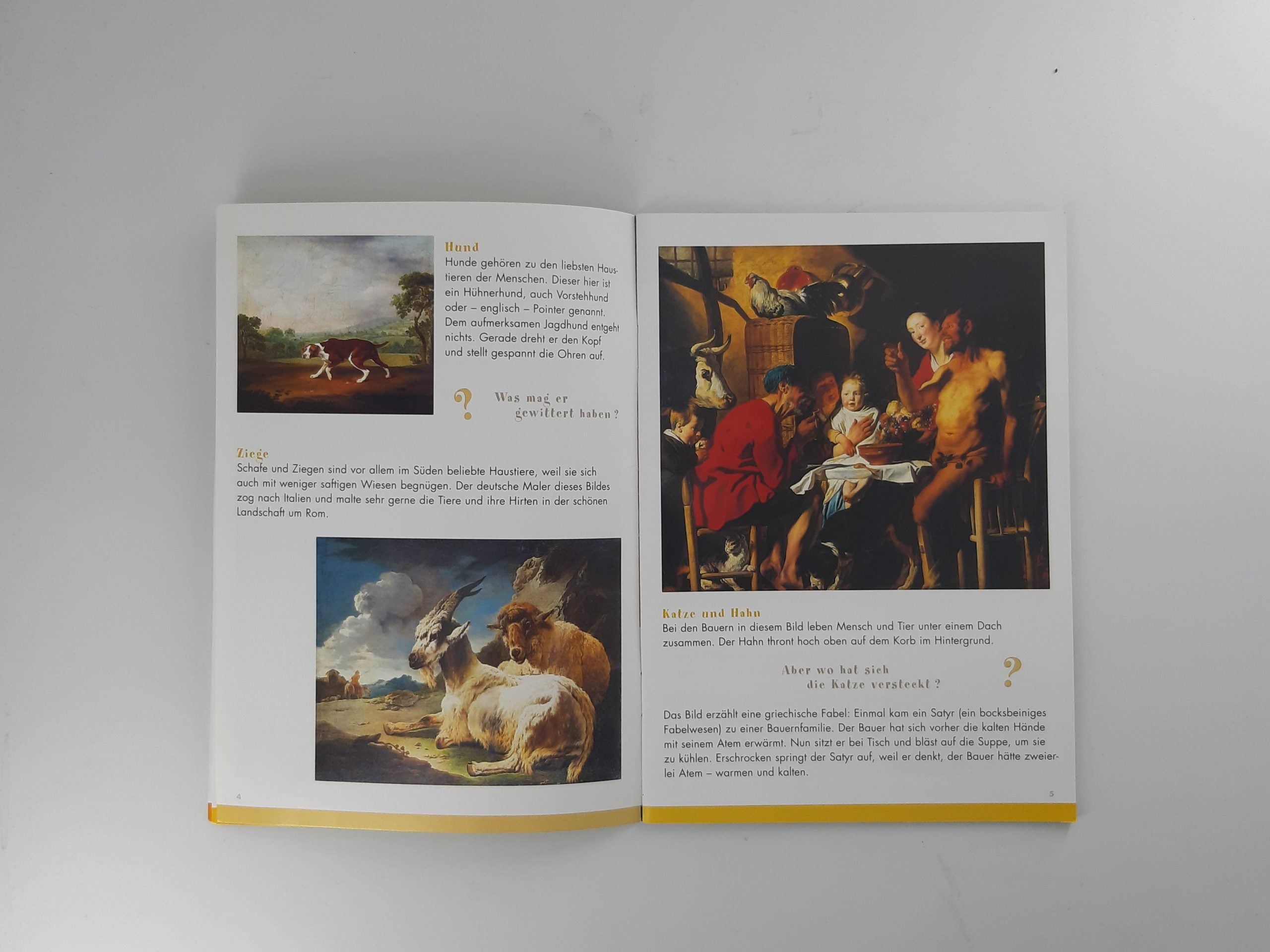 Dies & Das Prestel Kunstlotto Kunstspiel Suchen Erkennen Sammeln mit wunderschönen Tiermotiven