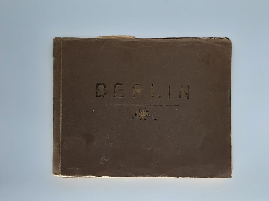 Berlin Erinnerung an Berlin – Historisches Lichtdruck‑Album um 1900 mit 16 Ansichten