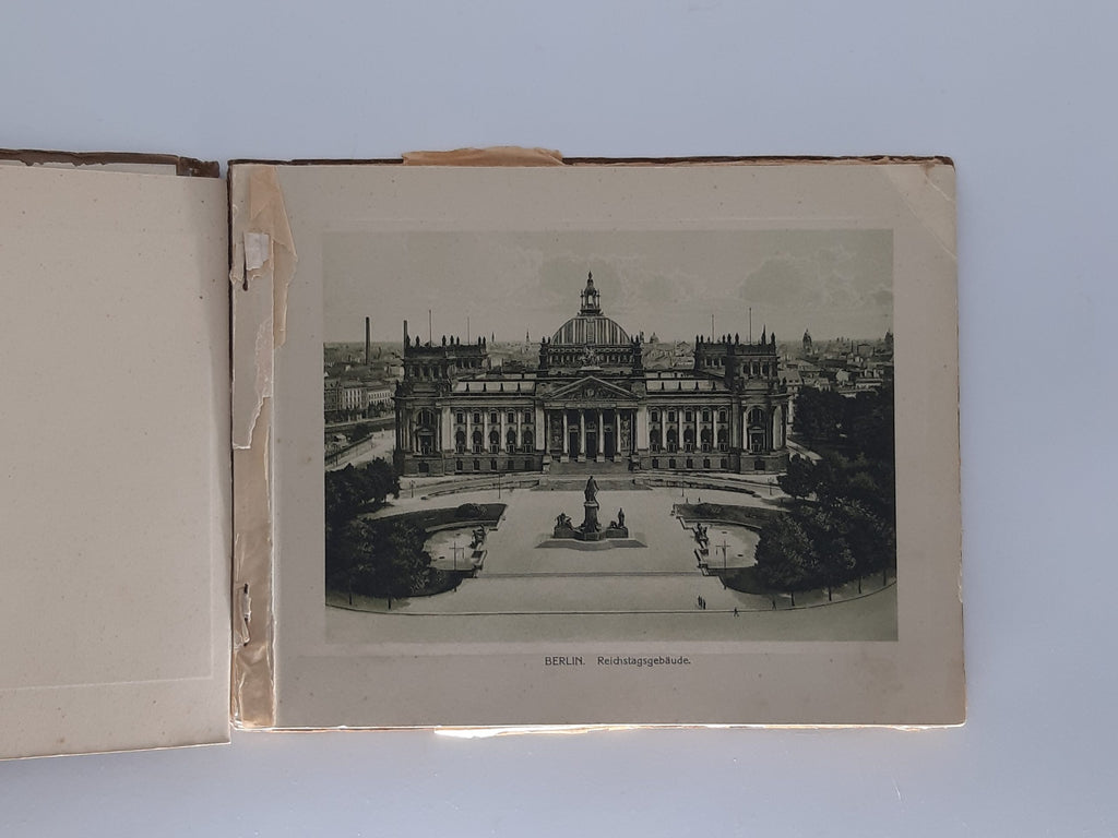 Berlin Erinnerung an Berlin – Historisches Lichtdruck‑Album um 1900 mit 16 Ansichten