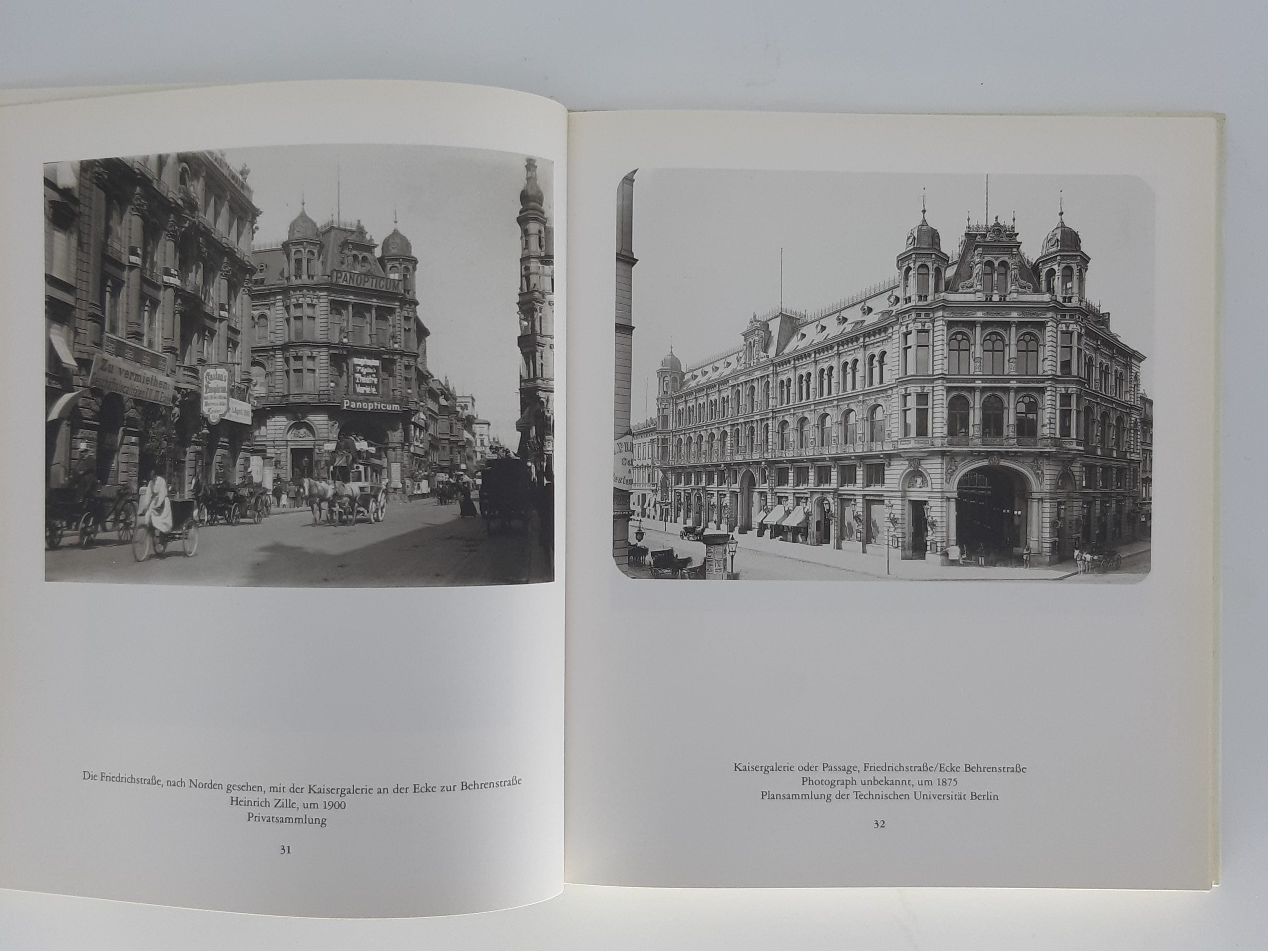 Berlin Janos Frecot/Helmut Geisert Berlin Frühe Photographien 1857 - 1913 Schirmer/Mosel 1984