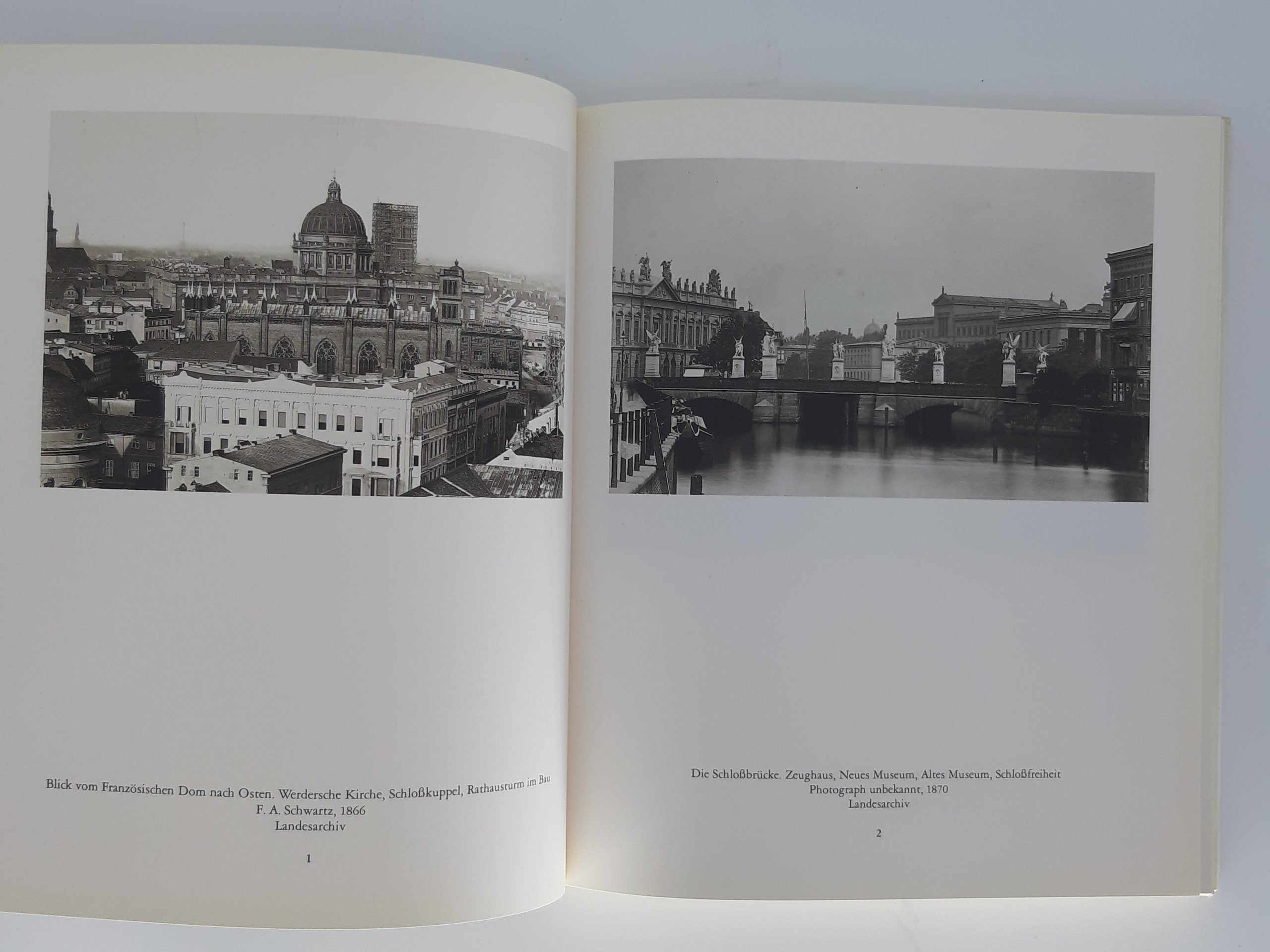 Berlin Janos Frecot/Helmut Geisert Berlin Frühe Photographien 1857 - 1913 Schirmer/Mosel 1984