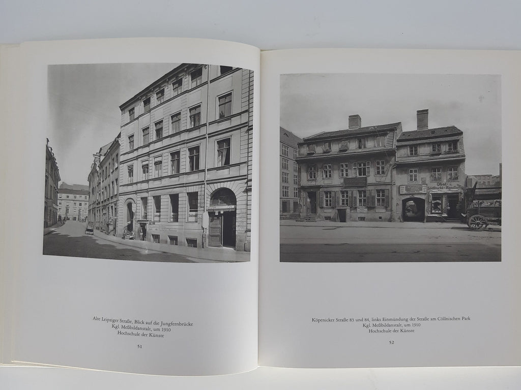 Berlin Janos Frecot/Helmut Geisert Berlin Frühe Photographien 1857 - 1913 Schirmer/Mosel 1984