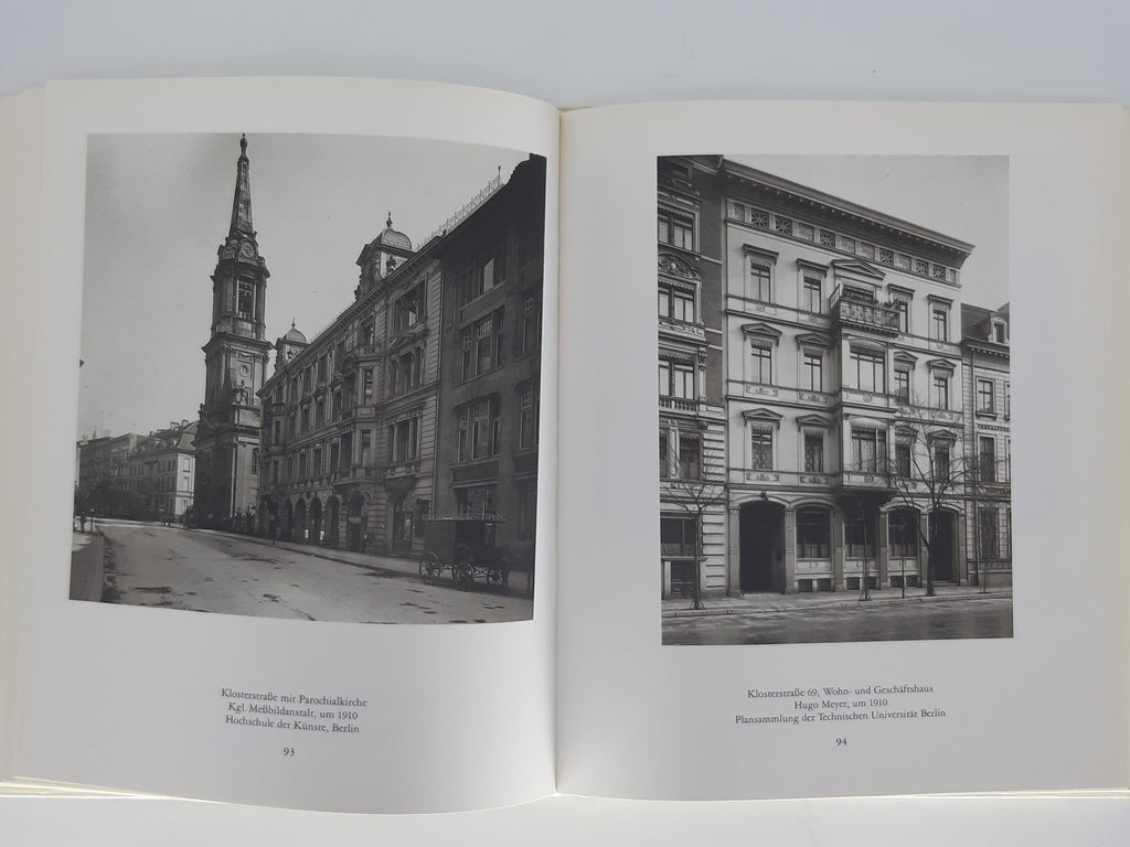 Berlin Janos Frecot/Helmut Geisert Berlin Frühe Photographien 1857 - 1913 Schirmer/Mosel 1984