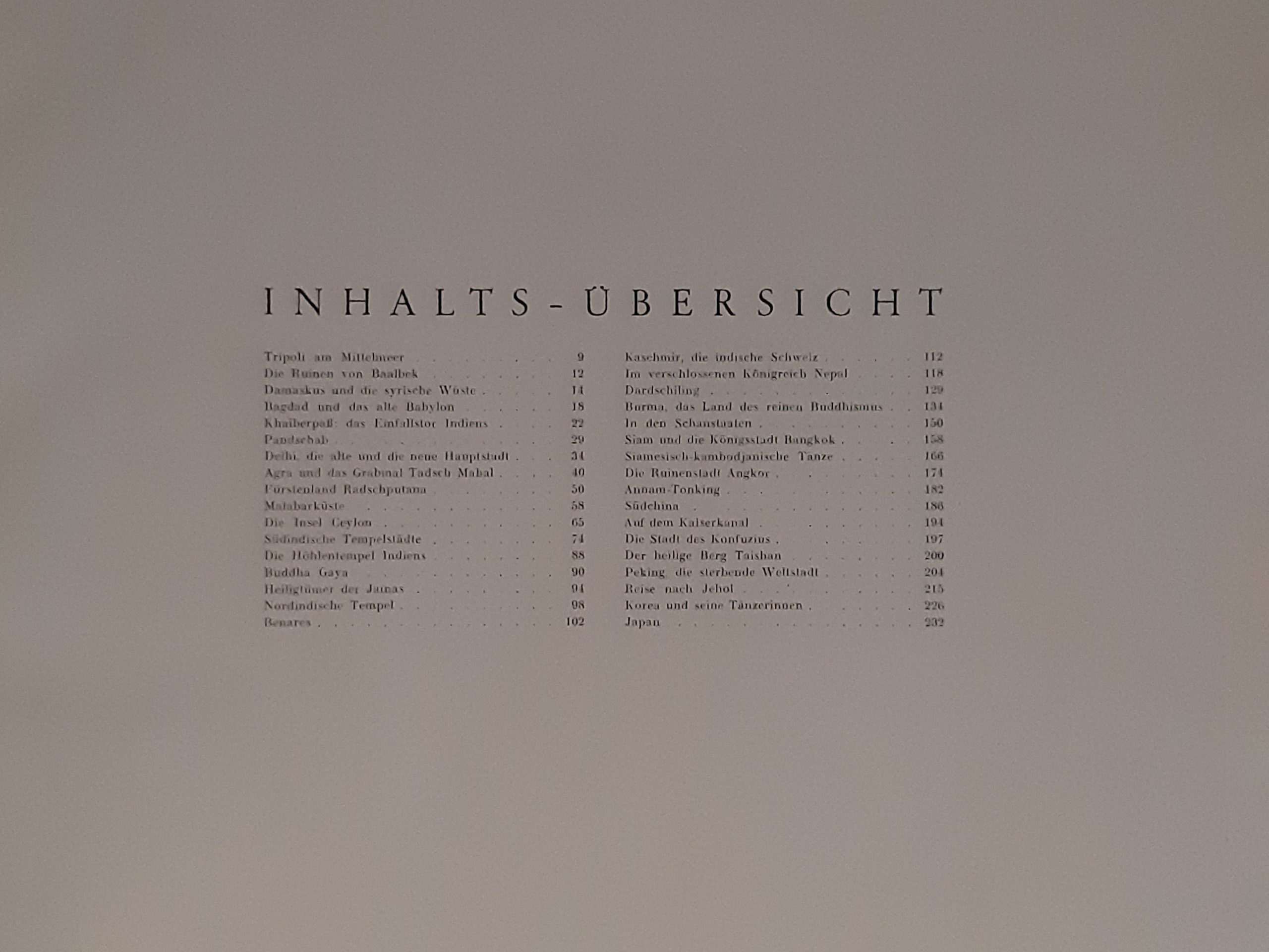 Kulturgeschichte  Dr. Martin Hürlimann Die Wunder Asiens Ein Bilderwerk vom größten Erdteil Deutsche Buchgemeinschaft 1931