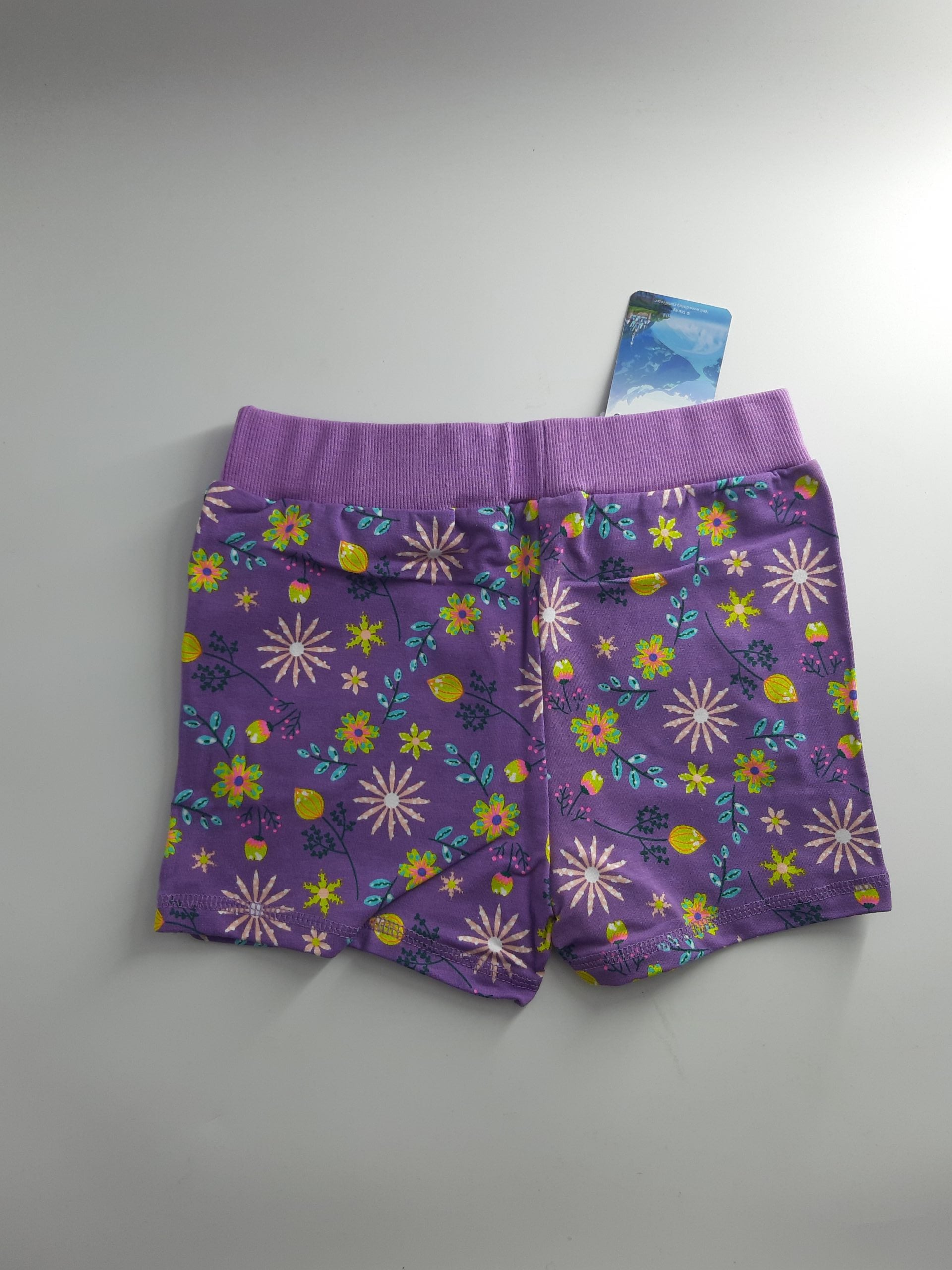 Shorts Kurze Hose Pants Eiskönigin Frozen Motiv Anna & Elsa violett Größe 116  6 Jahre neu