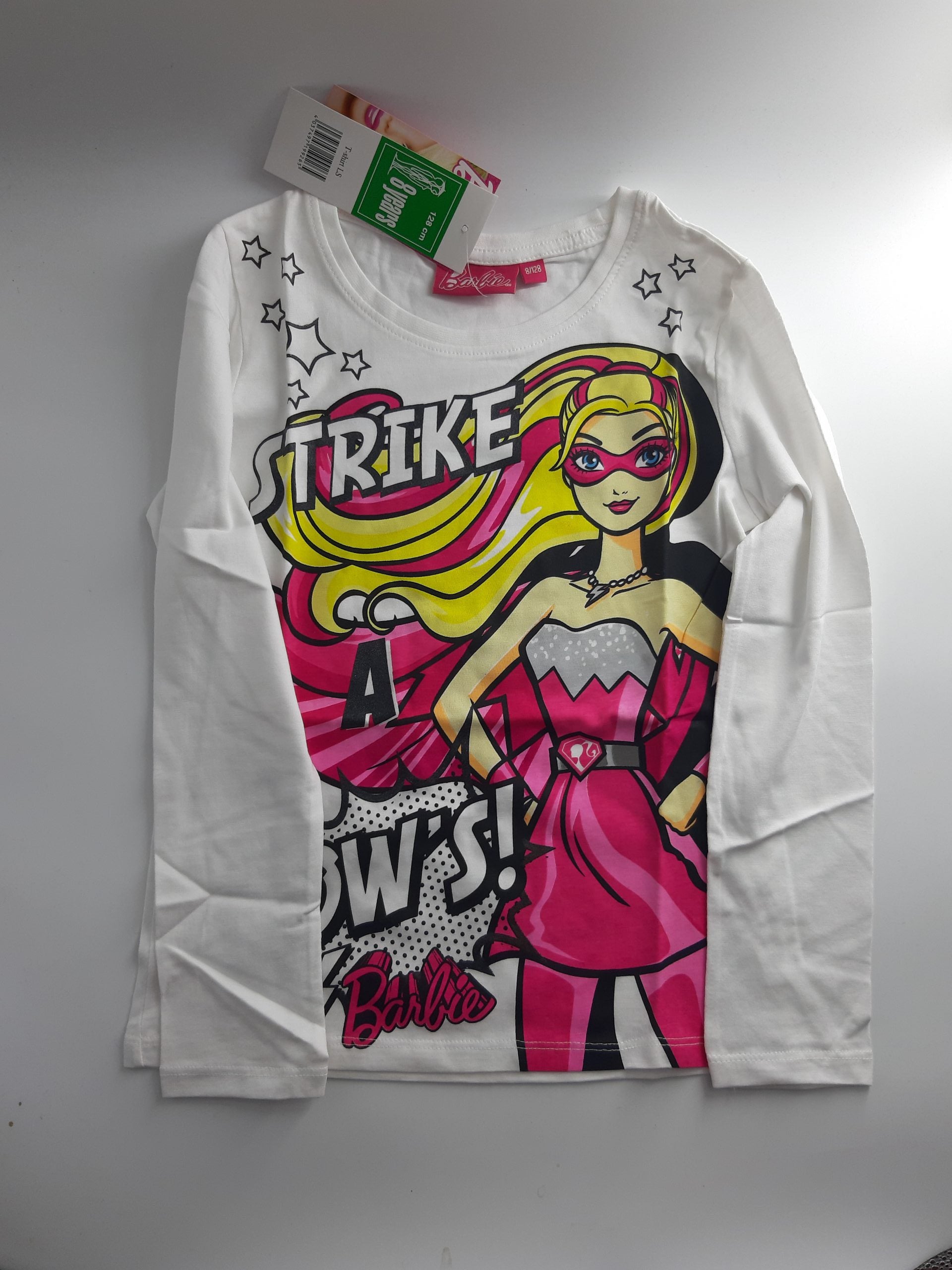 Langarmshirt Barbie Größe 128 cm - 8 Jahre