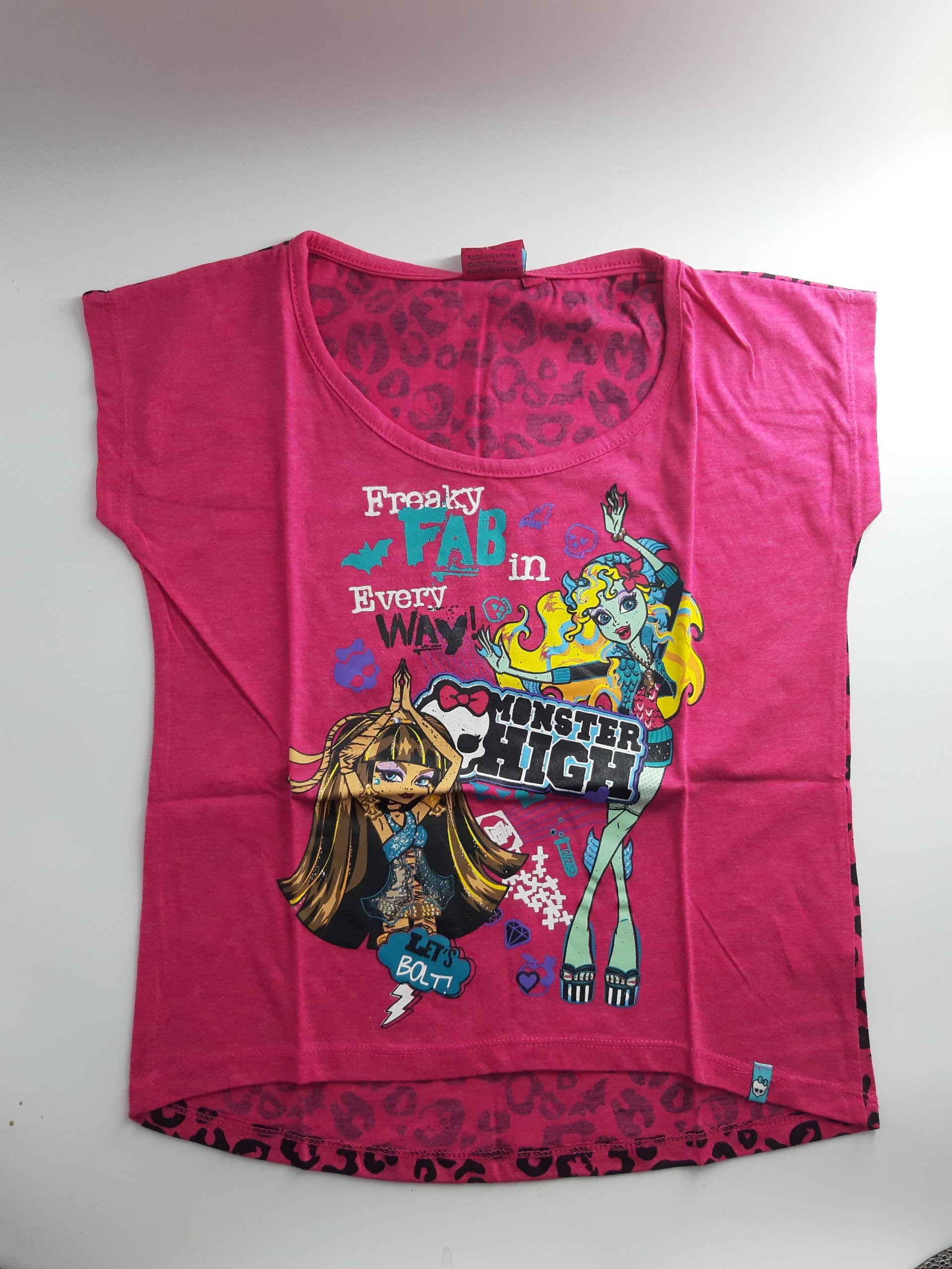 T-Shirt  Short Sleeves Monster High Größe 152 cm 12 Jahre