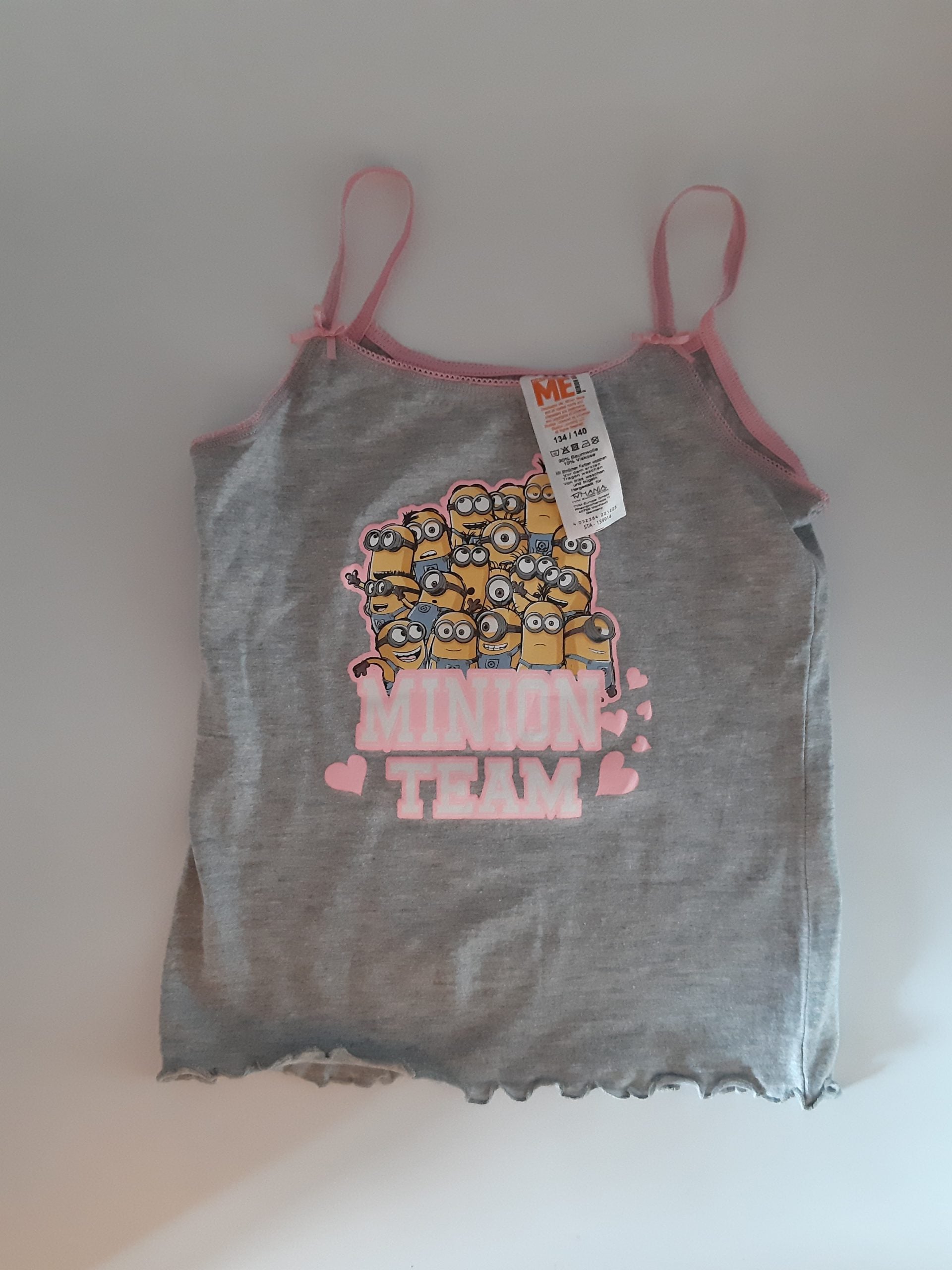 Trägershirt Minions Größe 134/ 140 cm