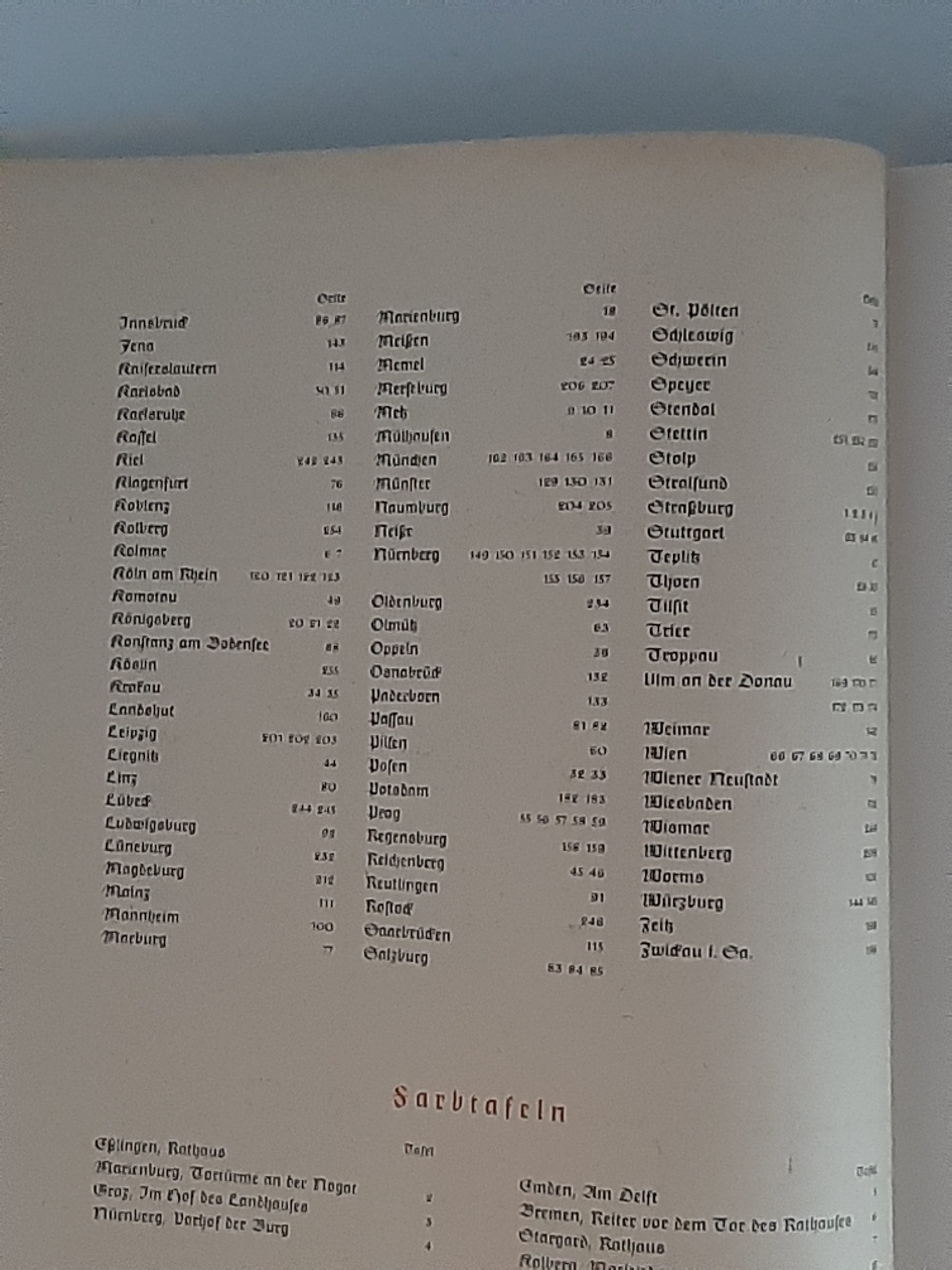 Kulturgeschichte Adam Kraft Großdeutschland Die Städte Adam Kraft Verlag 1942