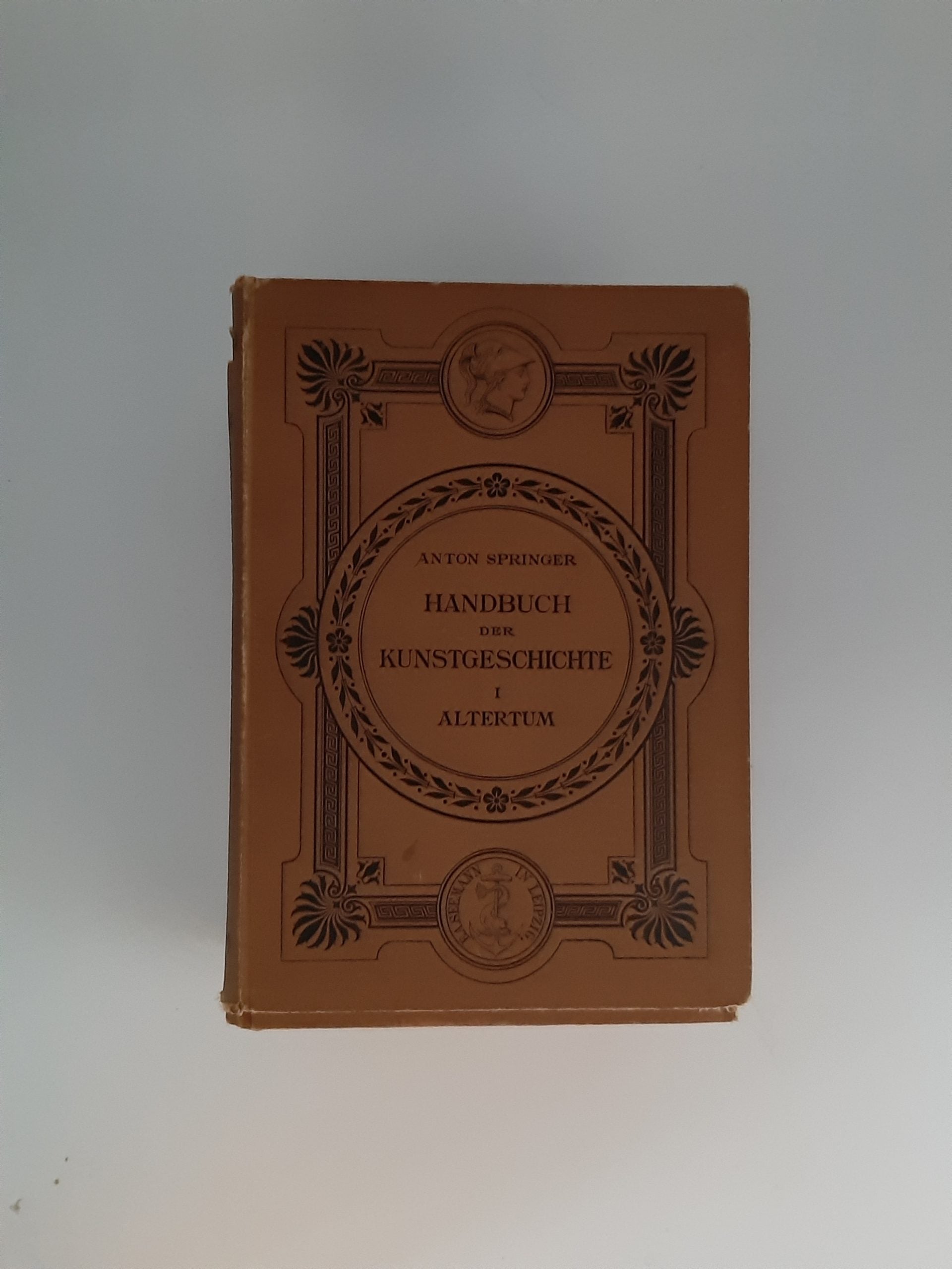 Kunst Anton Springer Handbuch der Kunstgeschichte Band 1 - 5 Verlag EAS E.A. Seemann 1895 - 1909