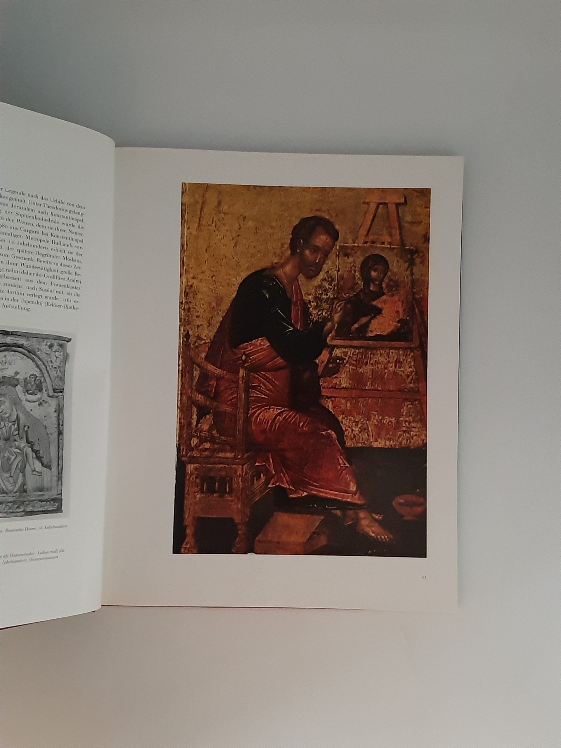 Kunst Jörgen Schmidt-Voigt Russische Ikonenmalerei Einführung Verlag Karl Thiemig München 1980
